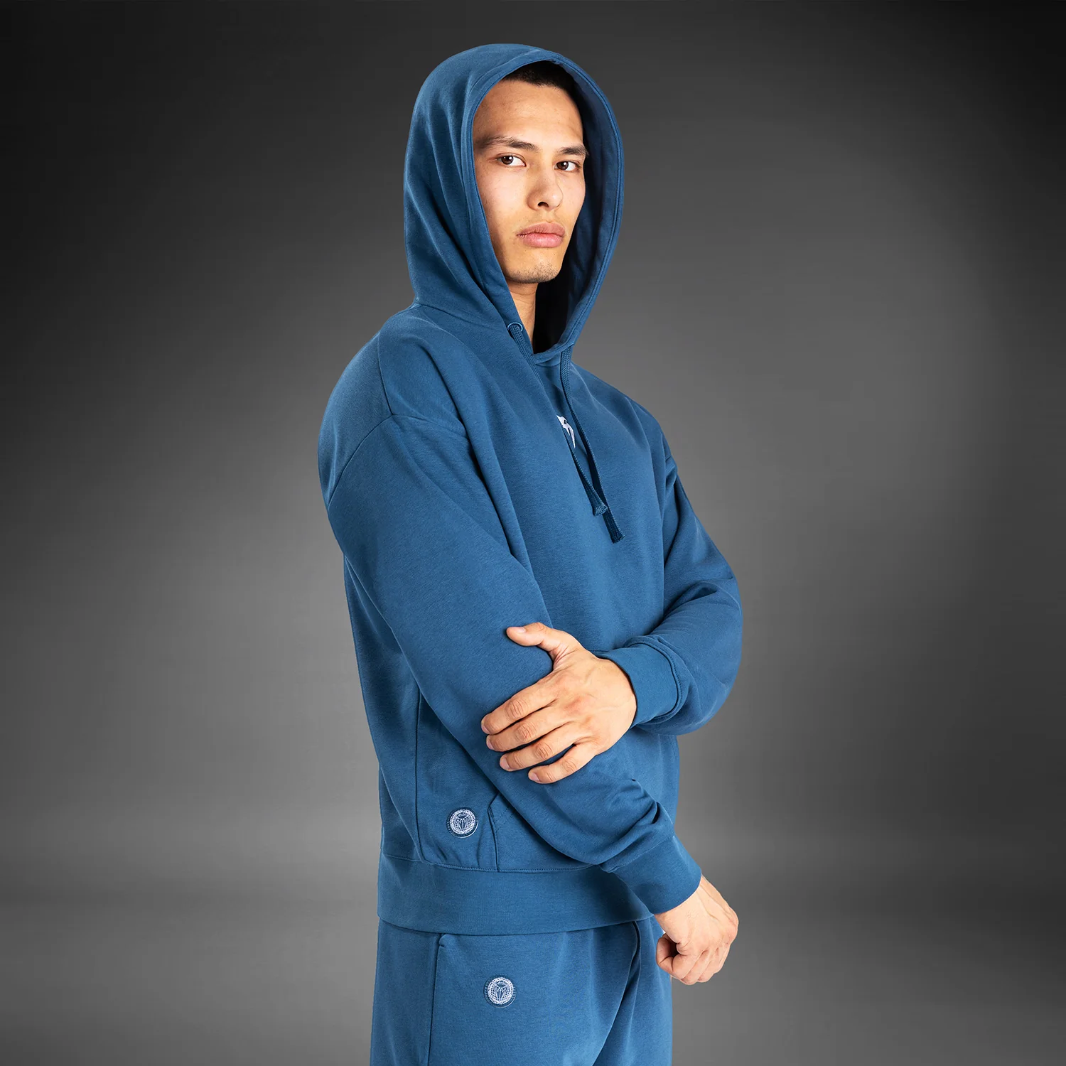Venum Vortex XL Men's Hoodie - Navy Blue - Image 7