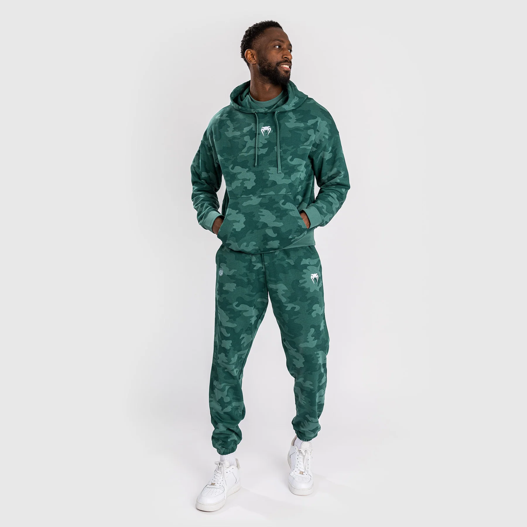 Venum Vortex XL Men's Hoodie - Turquoise Camo - Image 6