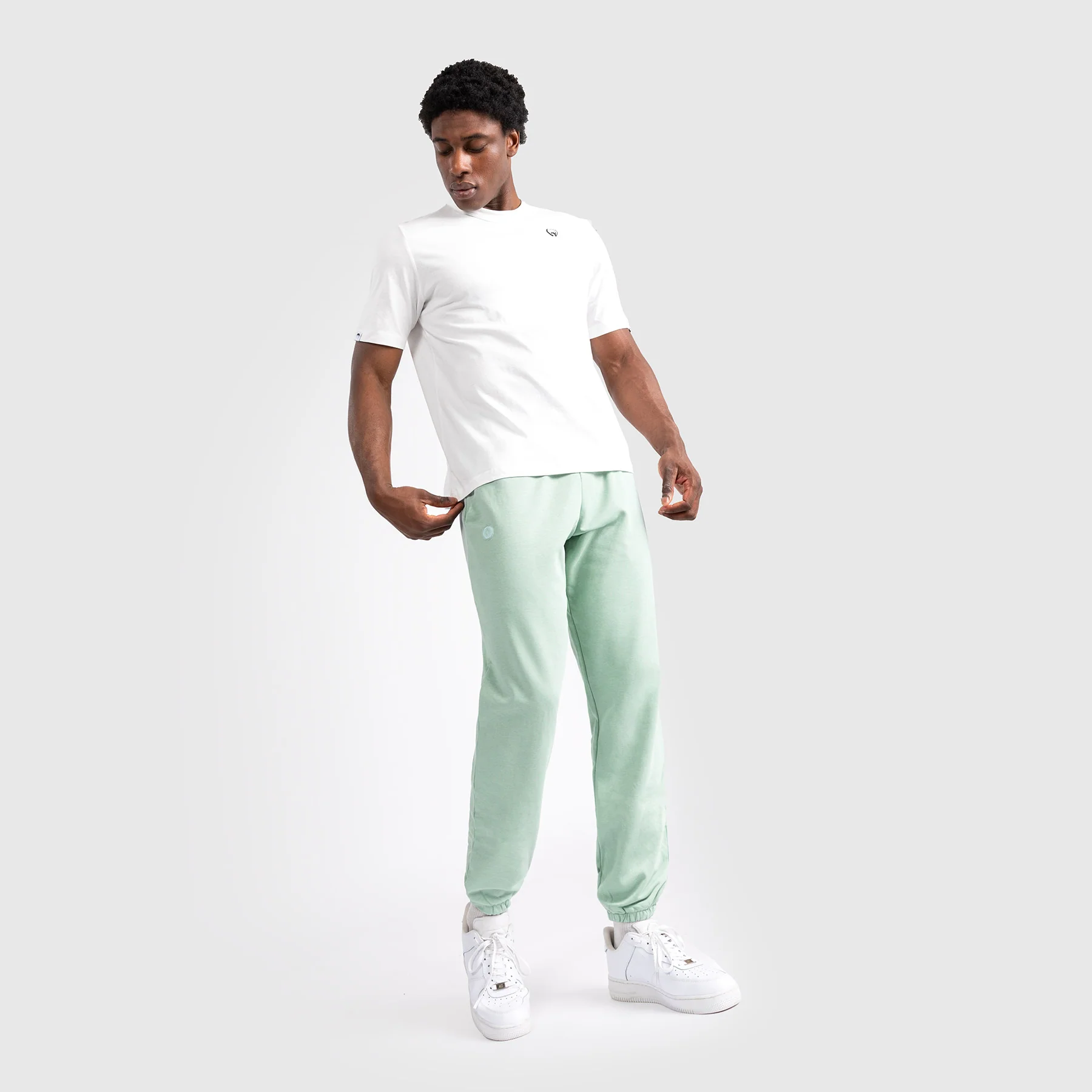 Venum Vortex XL Men's Joggers - Aqua Green - Image 2