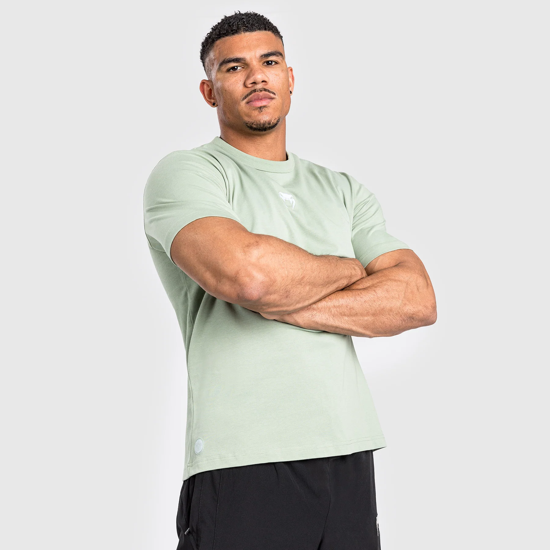 Venum Vortex XL Men's T–Shirt - Aqua Green - Image 4