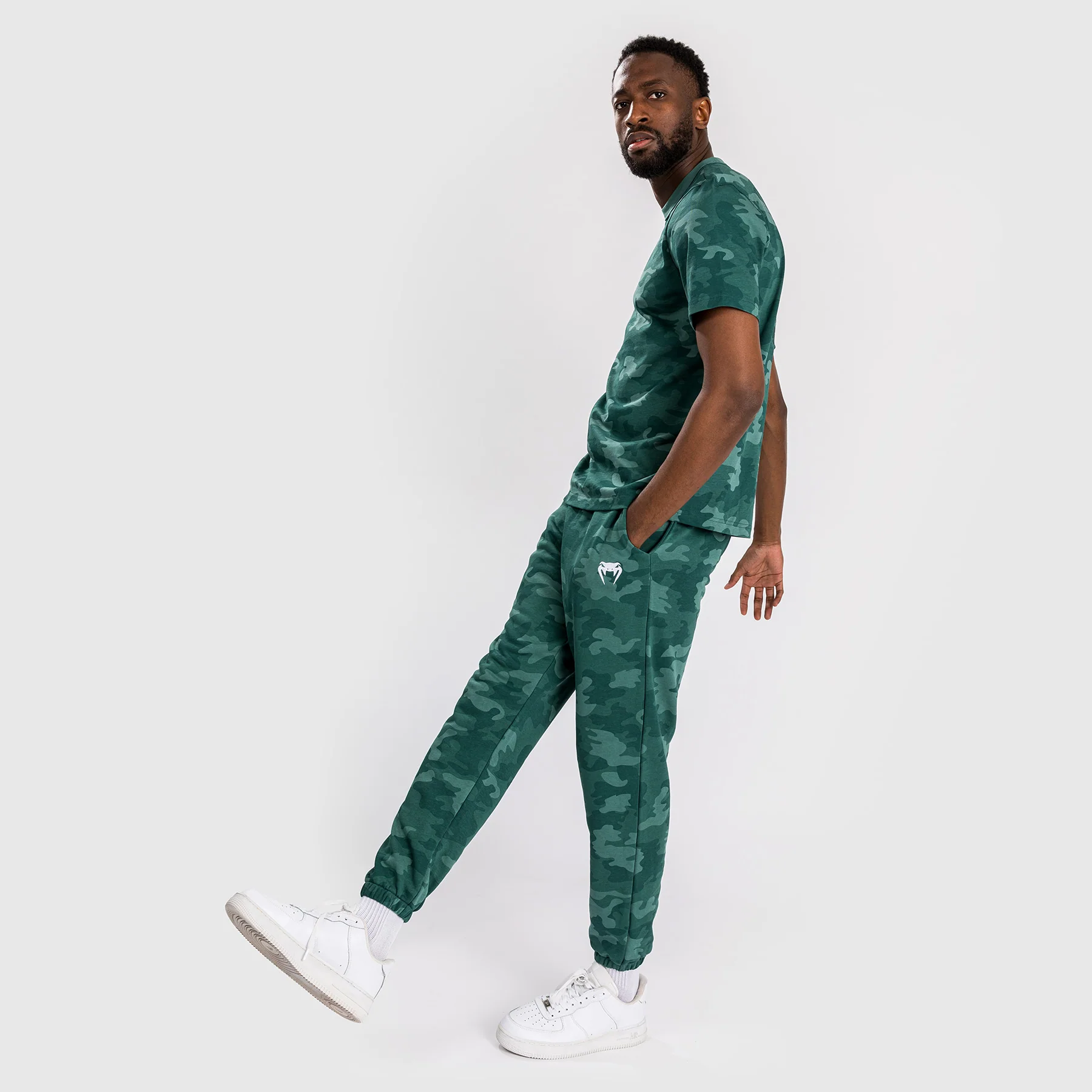 Venum Vortex XL Men's T–Shirt - Turquoise Camo - Image 5