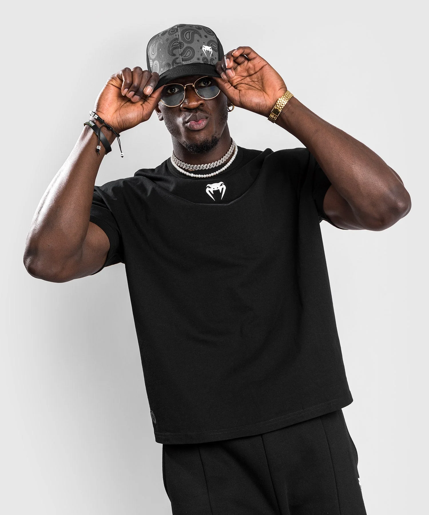 Venum Vortex XL T-Shirt - Oversize - Black - Image 2