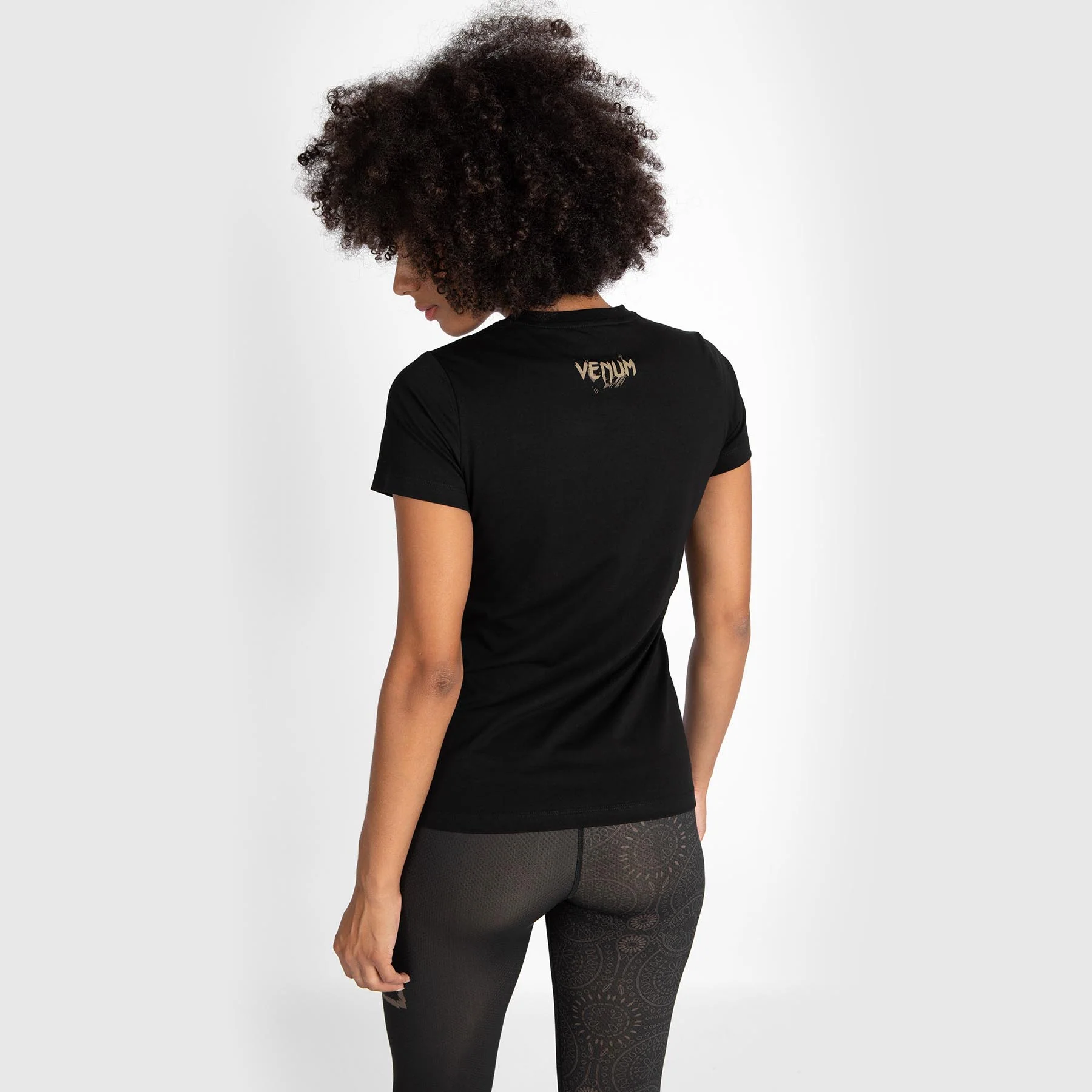 T-shirt Santa Muerte Dark Side Venum Woman - Black/Brown - Image 4
