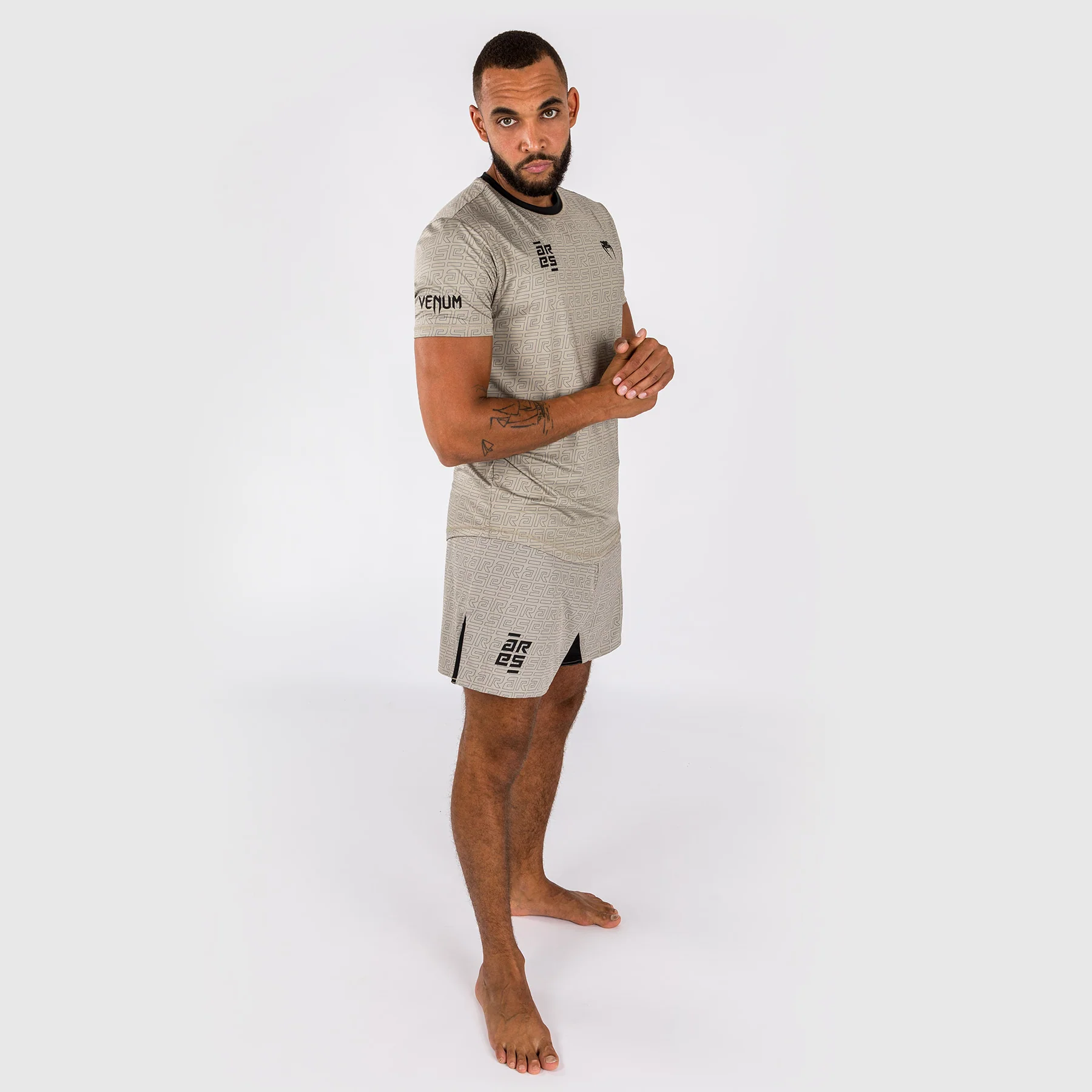 Venum x Ares 2.0 Dry Tech T-shirt - Sand - Image 3
