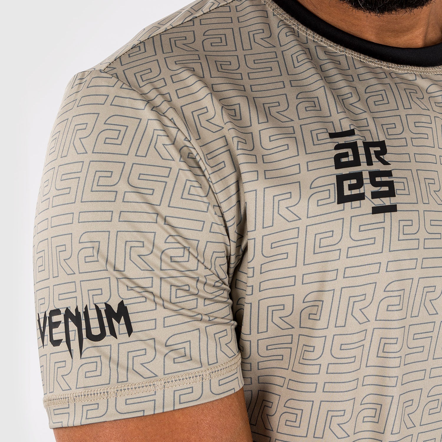 Venum x Ares 2.0 Dry Tech T-shirt - Sand - Image 7