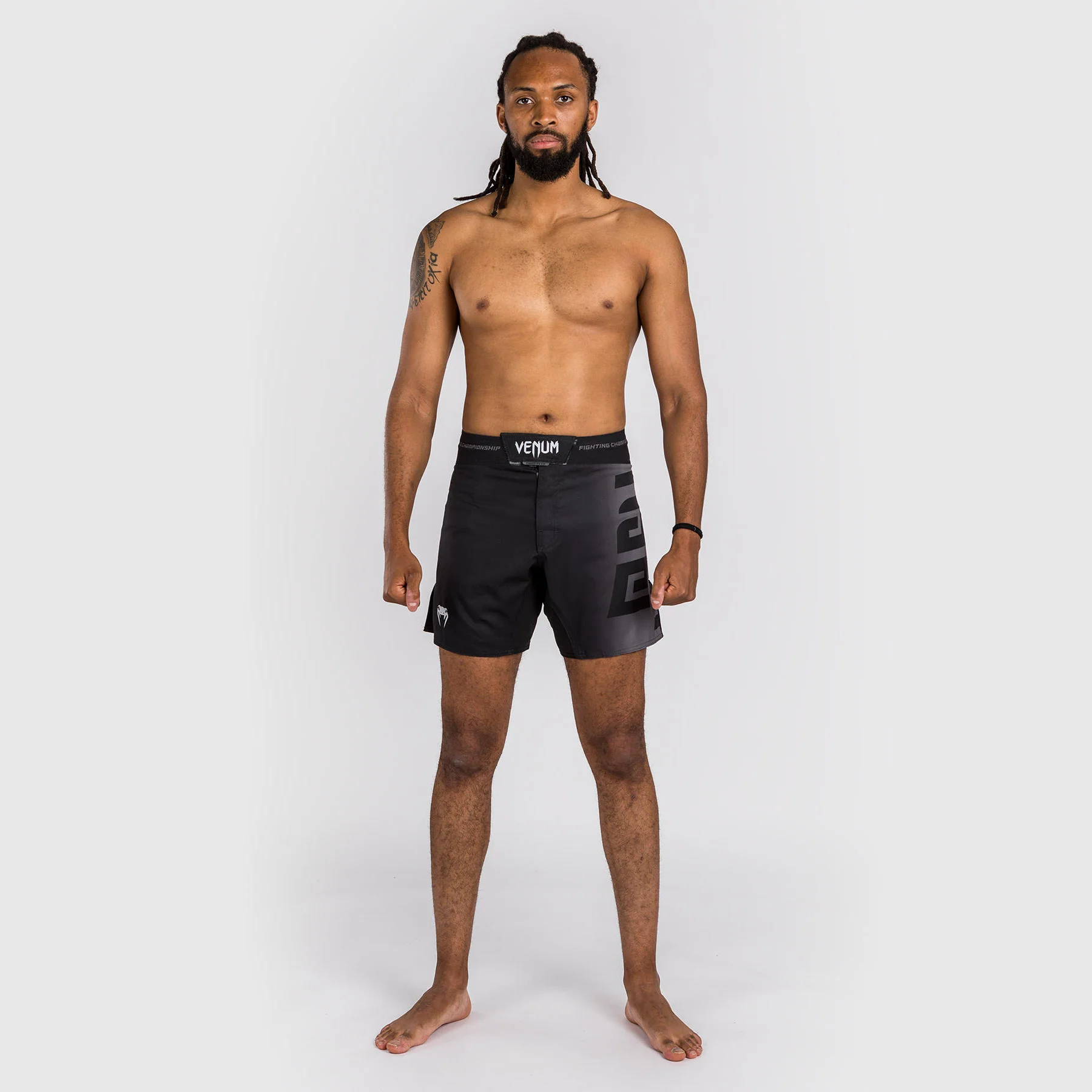 Venum x Ares Fightshort - Black - Image 2