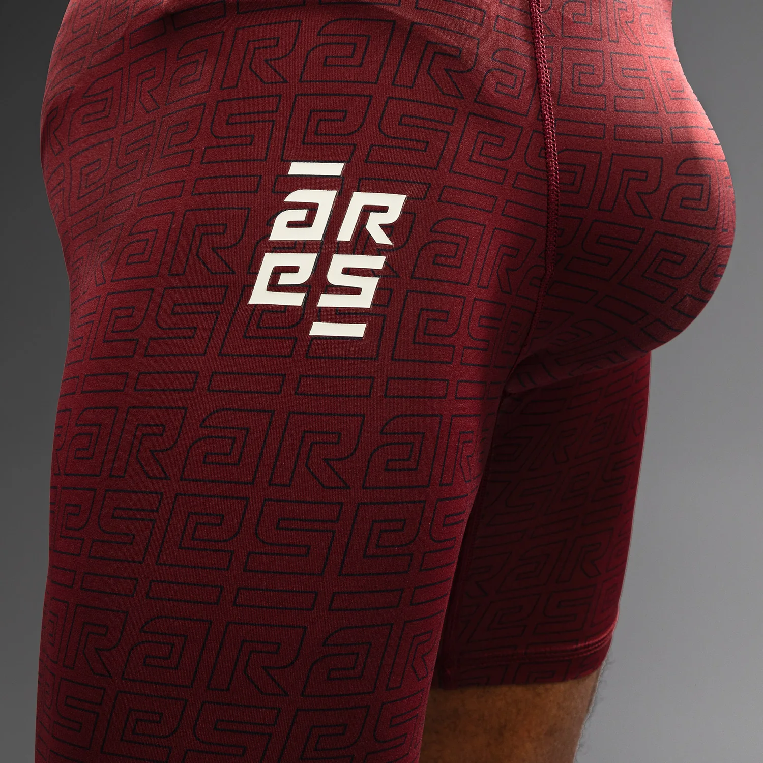 Venum x Ares Men’s Vale Tudo Shorts - Burgundy - Image 6