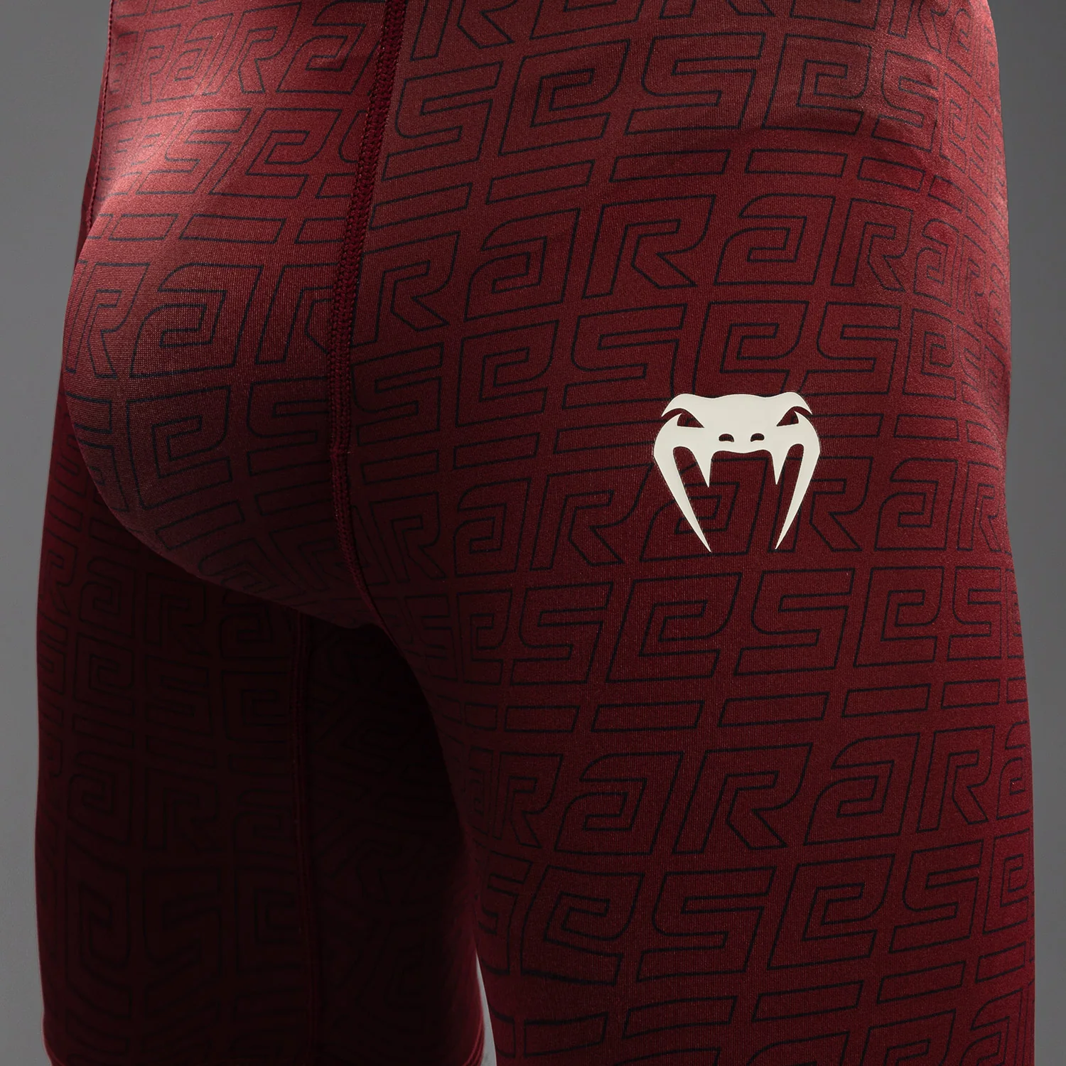 Venum x Ares Men’s Vale Tudo Shorts - Burgundy - Image 7
