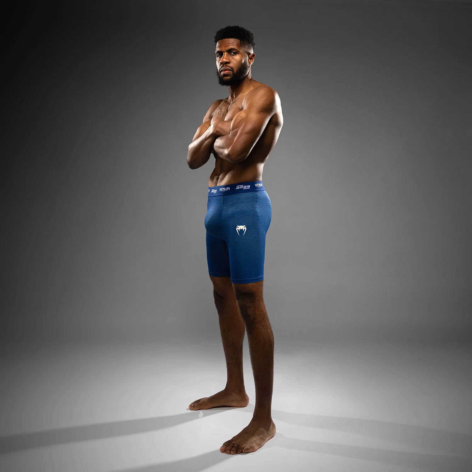 Venum x Ares Men’s Vale Tudo Shorts - Royal Blue - Image 4
