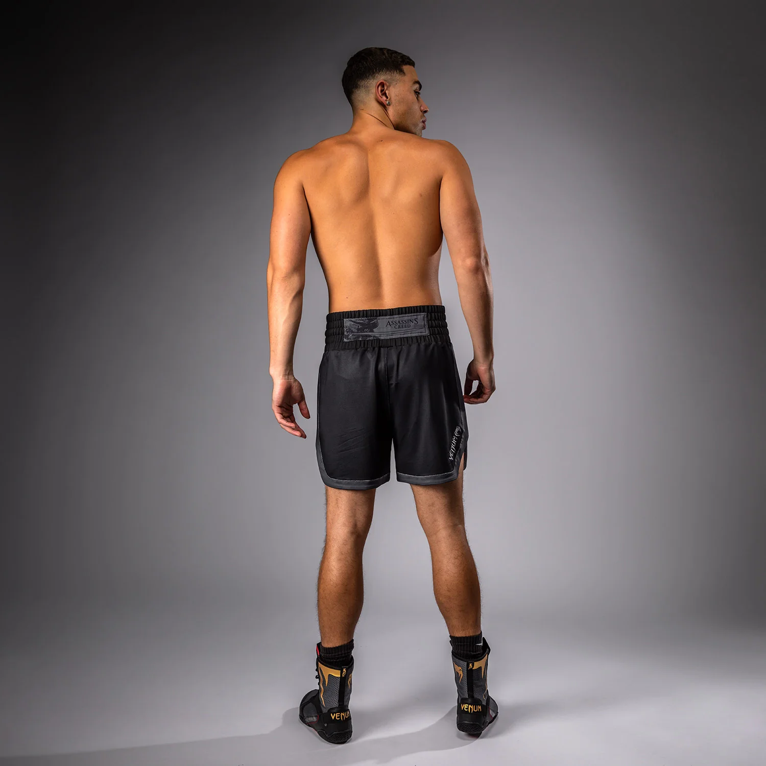 Venum x Assassin's Creed Shadows Boxing Short - Black - Image 5