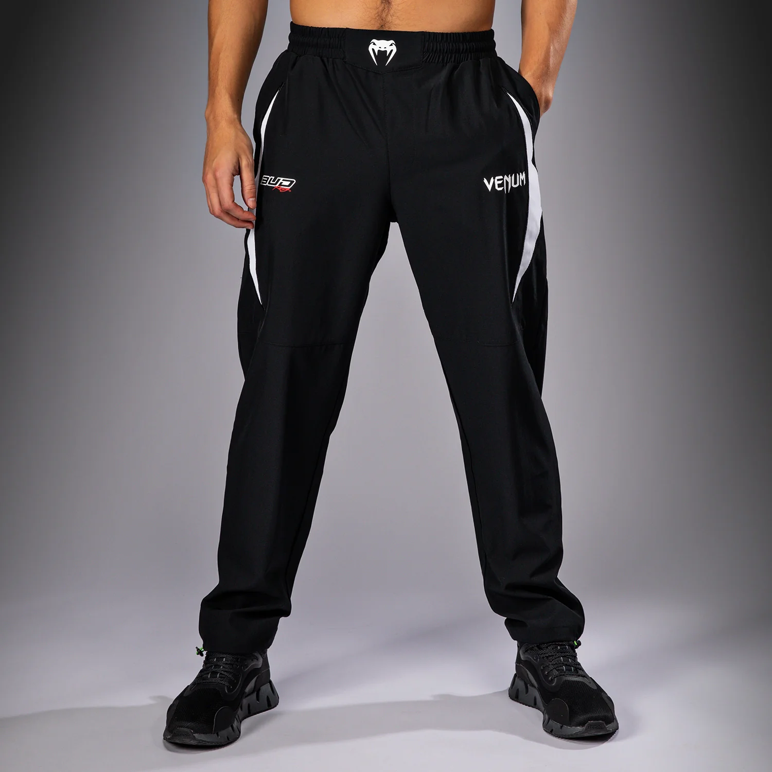 Venum x Bud Racing Men’s Joggers - Black/White/Lime Green
