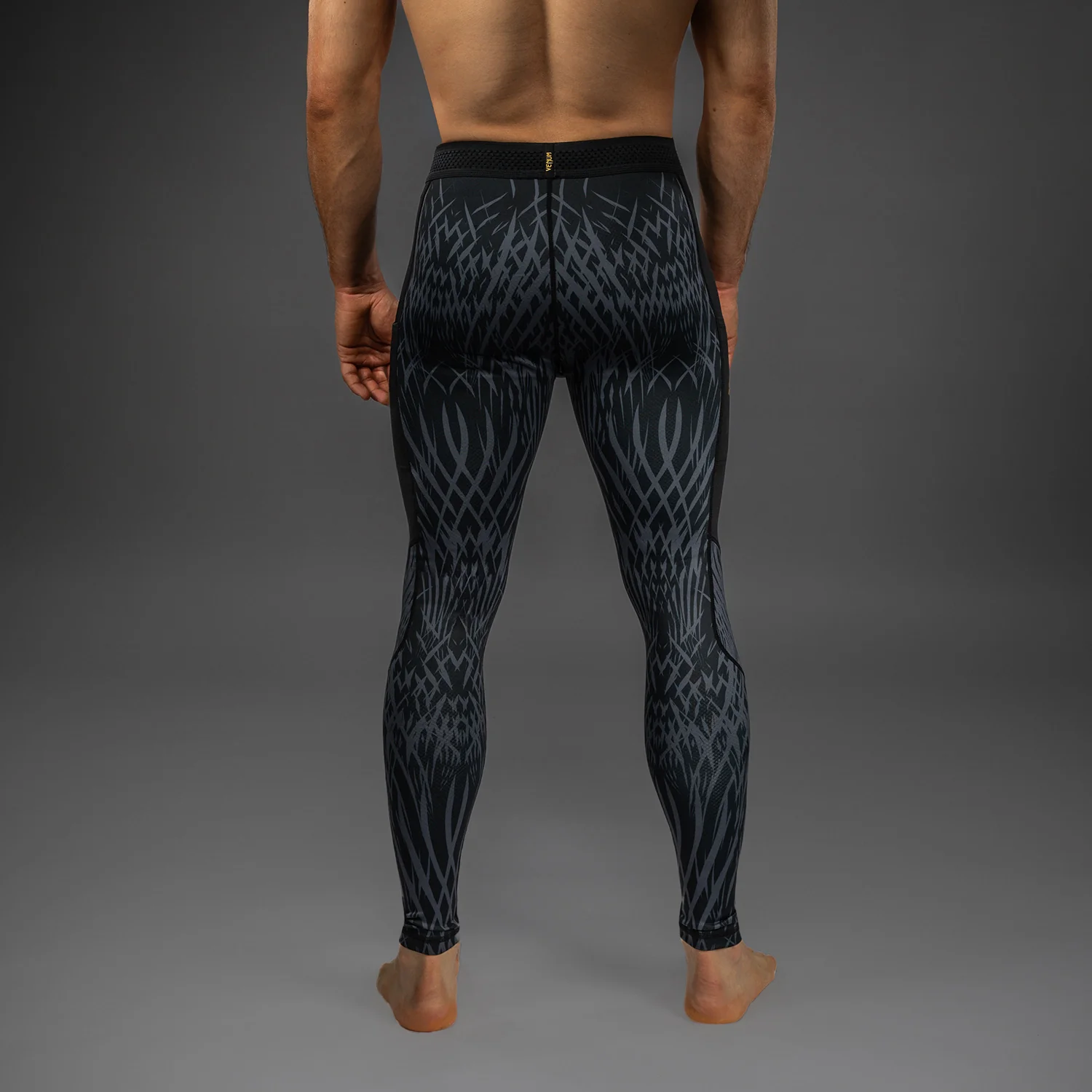 Venum x Chimaev Spats - Black/Grey - Image 3