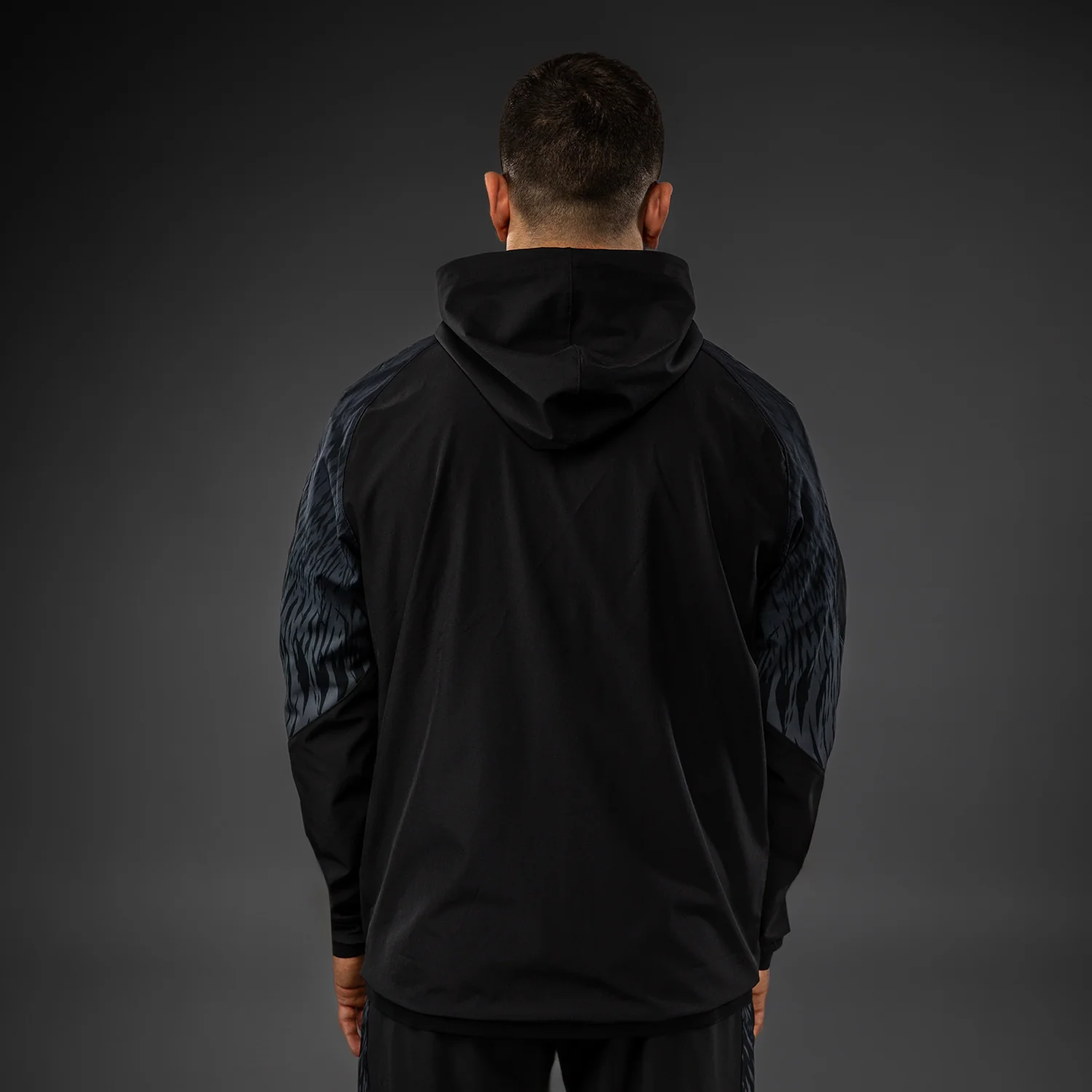 Venum x Chimaev Track Jackets - Black/Grey - Image 4
