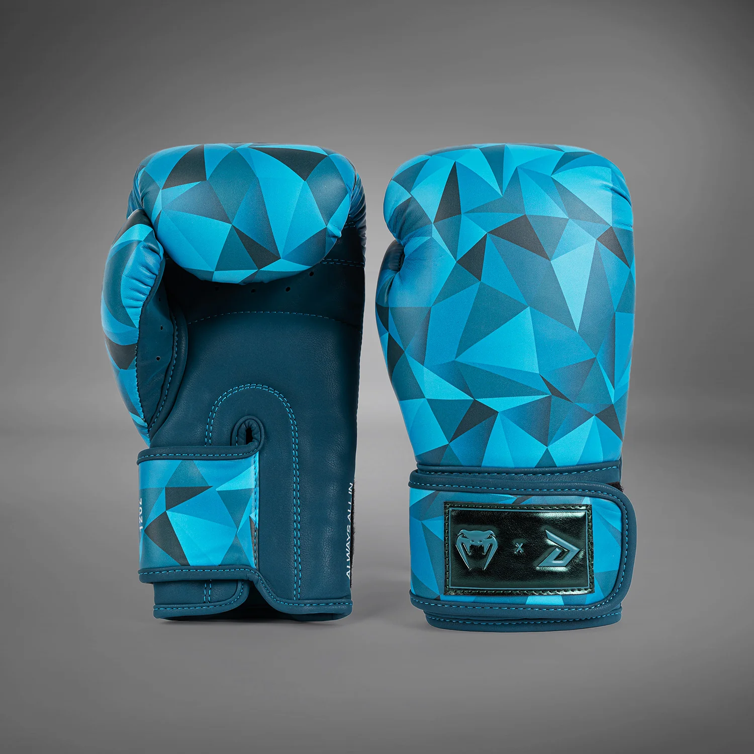 Venum x Demi Boxing Gloves - Azur Blue - Image 2