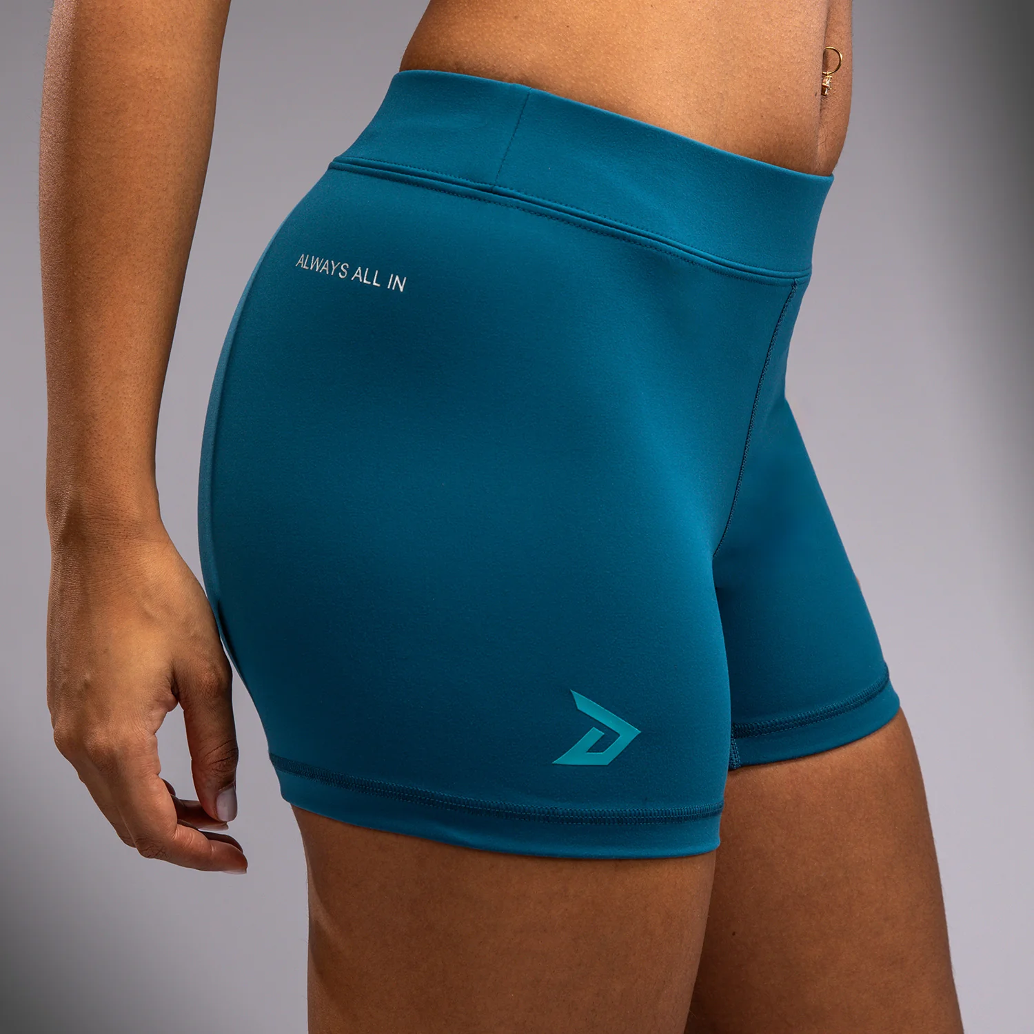 Venum x Demi Women’s Vale Tudo Shorts - Azur Blue - Image 6