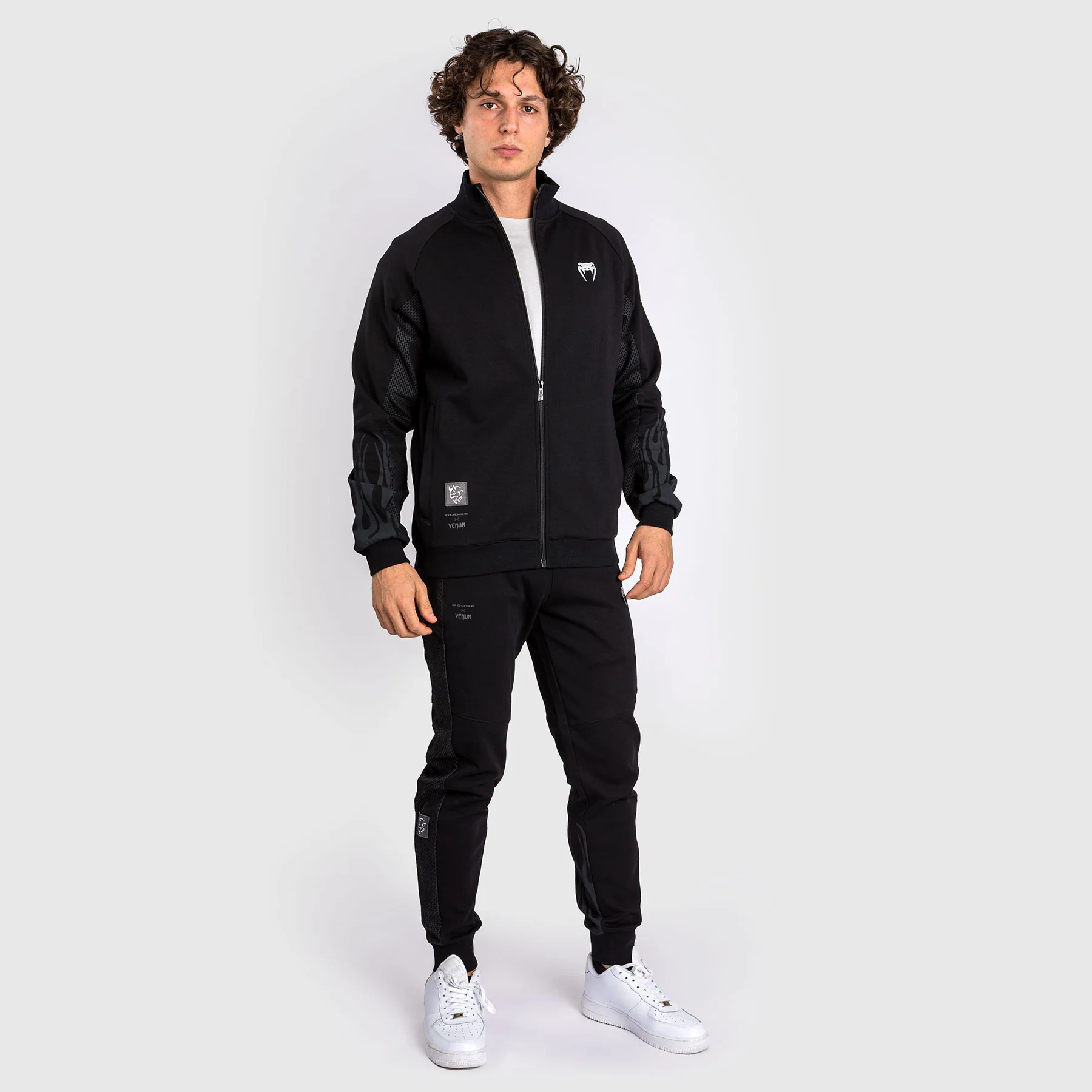 Venum x Dodge Demon 170 Men’s Full-Zip Jacket - Black - Image 8