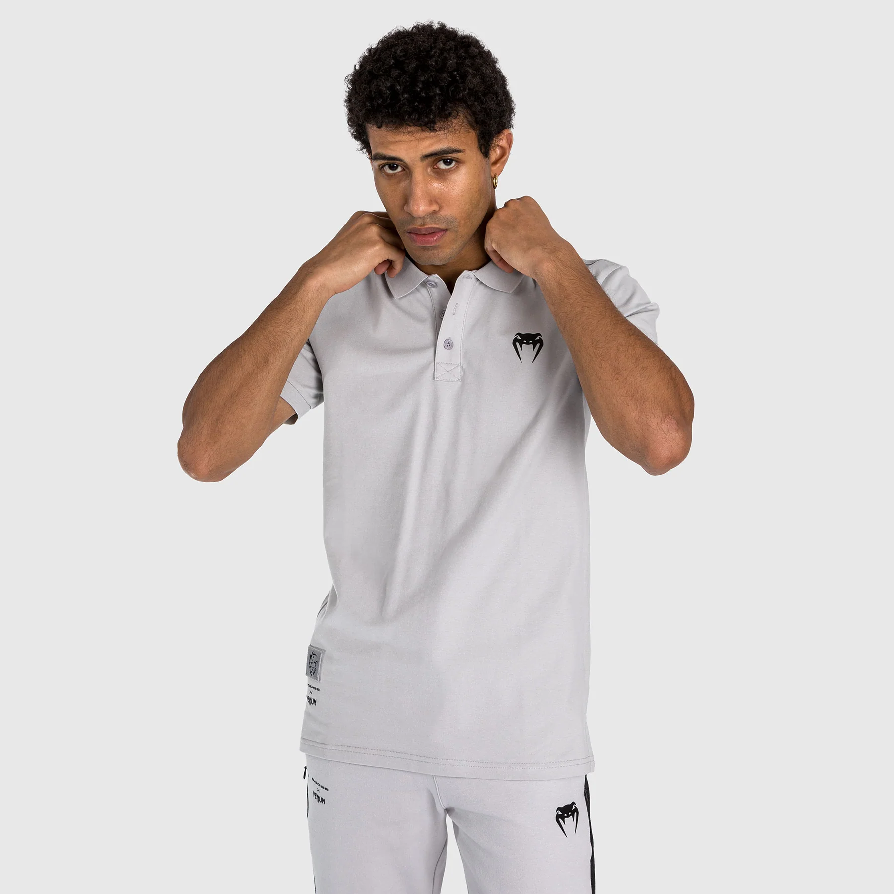 Venum x Dodge Demon 170 Men’s Polo Shirt - Grey