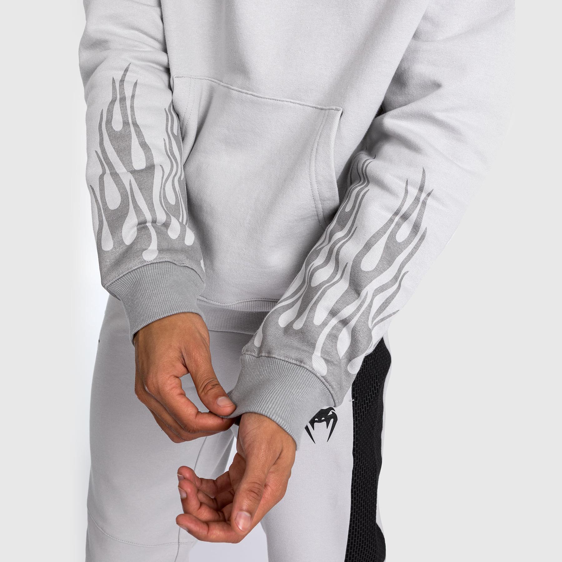 Venum x Dodge Demon 170 Pullover Hoodie - Grey - Image 6
