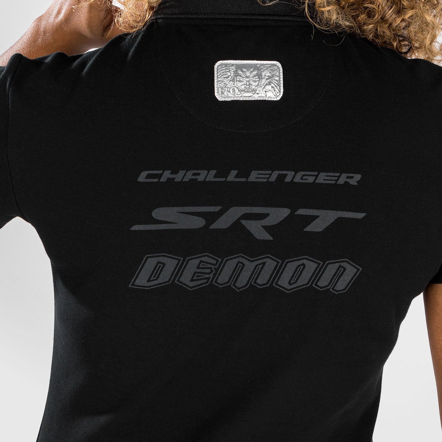 Venum x Dodge Demon 170 Women's Polo Shirt - Black - Image 4