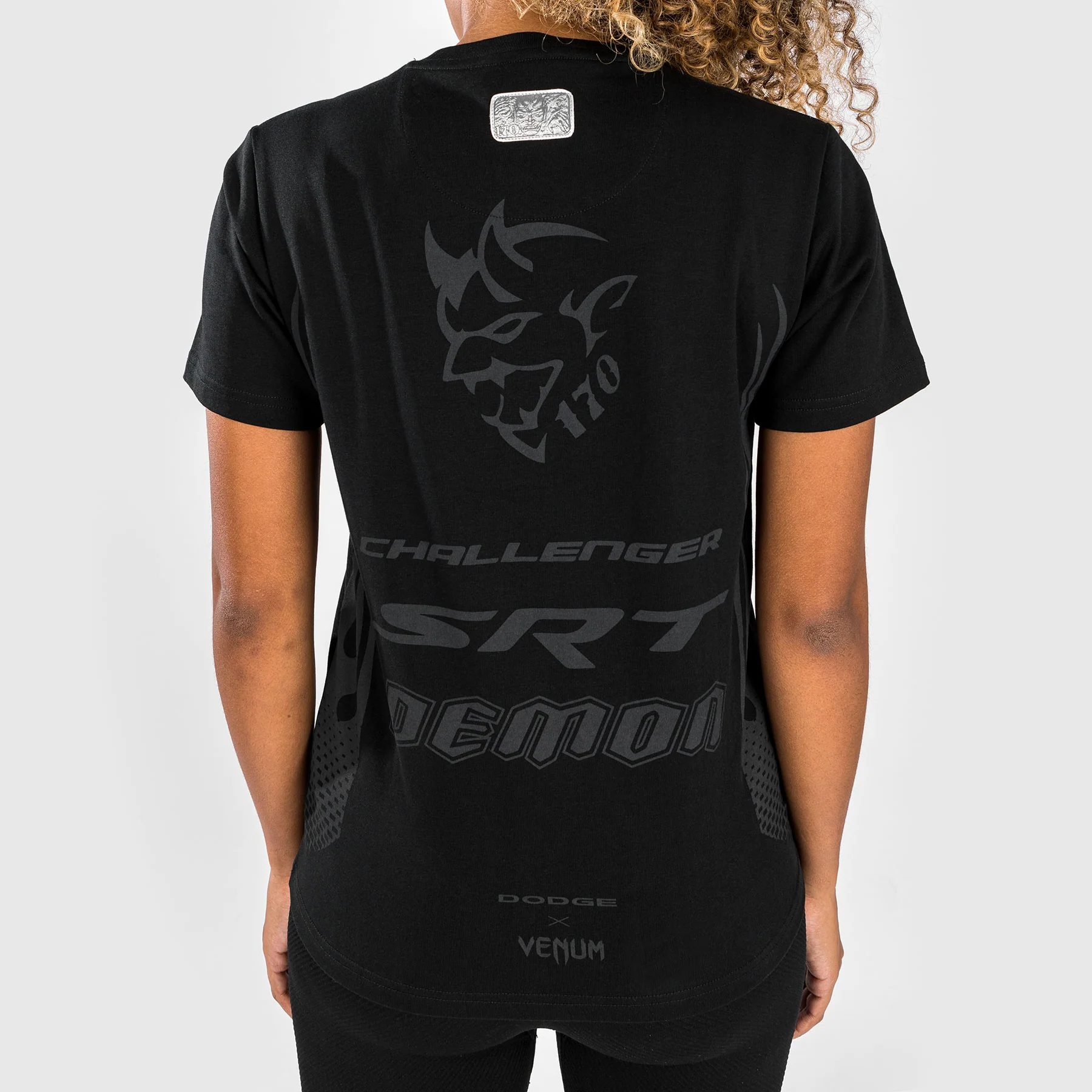 Venum x Dodge Demon 170 Women's T-Shirt - Black - Image 6