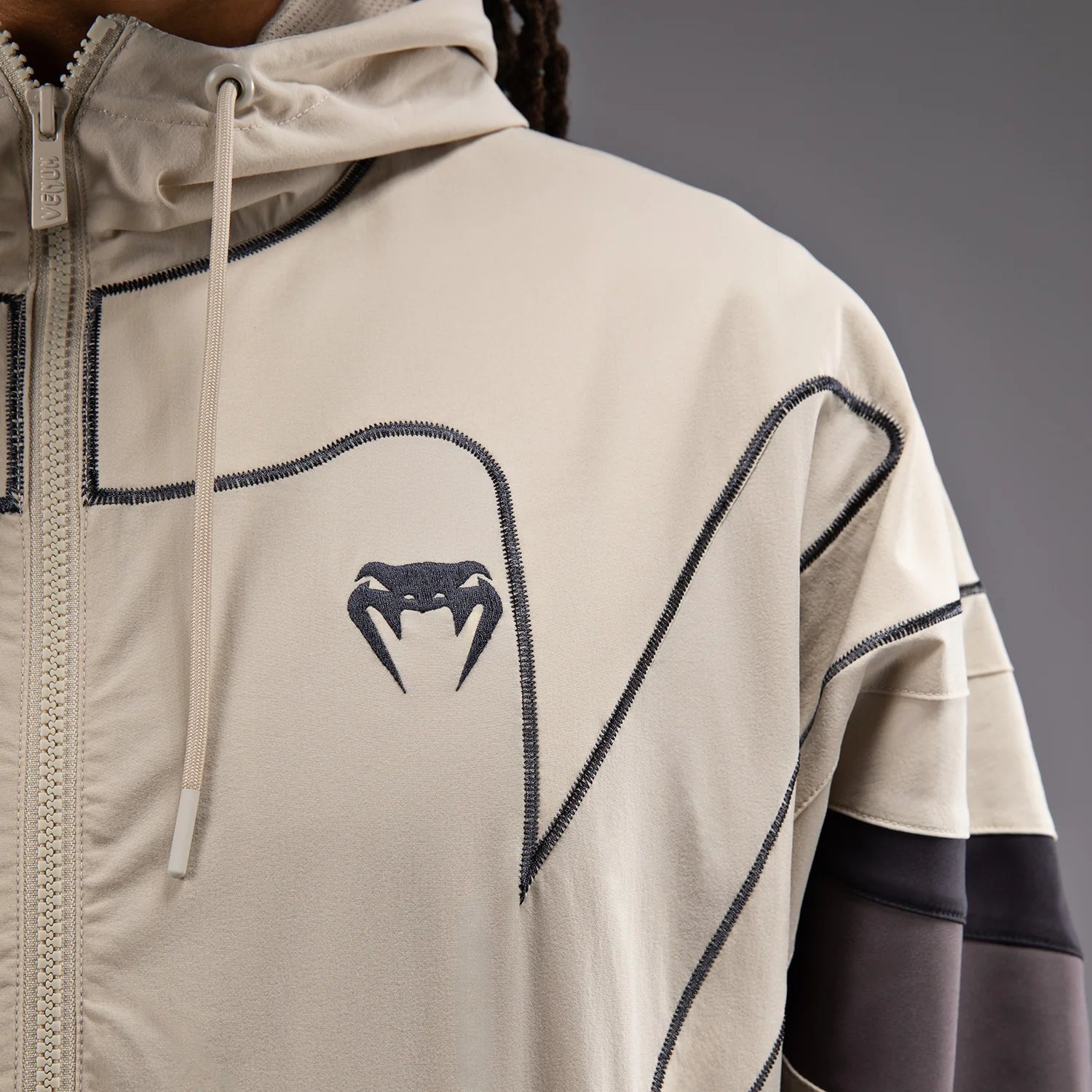 Venum x DTR Fight Attack 90 Tracksuit Jacket - Off-White - Image 7