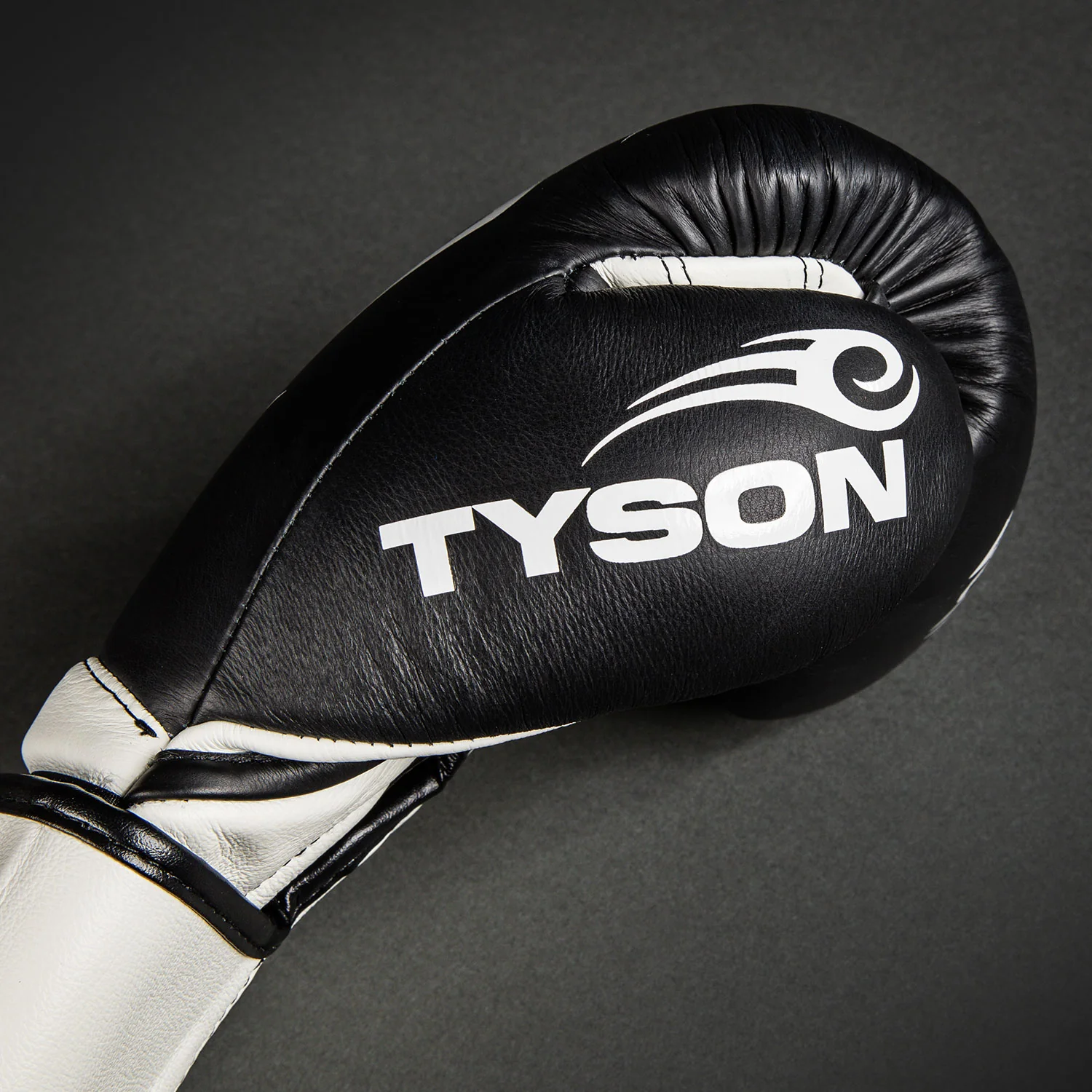 Venum Giant 2.0 Mike Tyson Pro Boxing Gloves - Deep Black/Optical White - Image 5