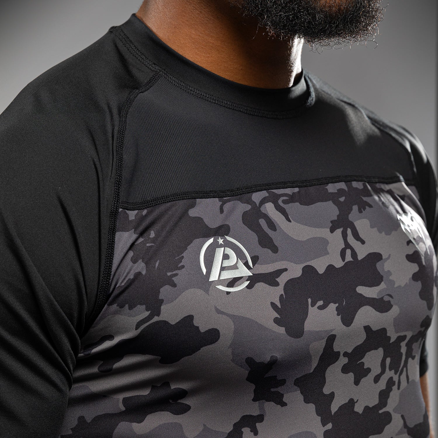Venum x Polaris Dry-Tech Shirt - Black/Storm Grey - Image 6