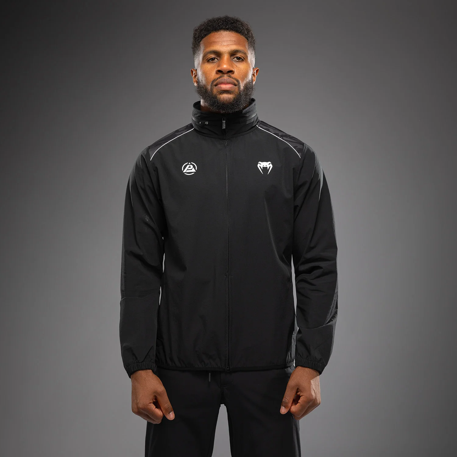 Venum x Polaris Track Jacket - Black/Storm Grey