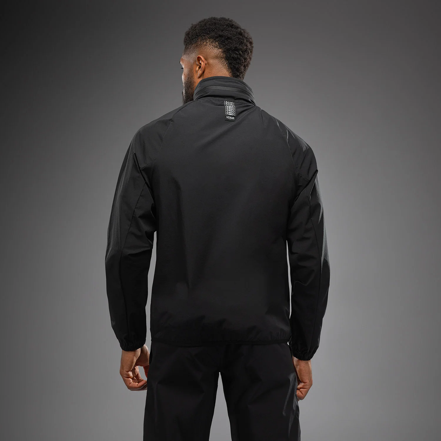 Venum x Polaris Track Jacket - Black/Storm Grey - Image 2