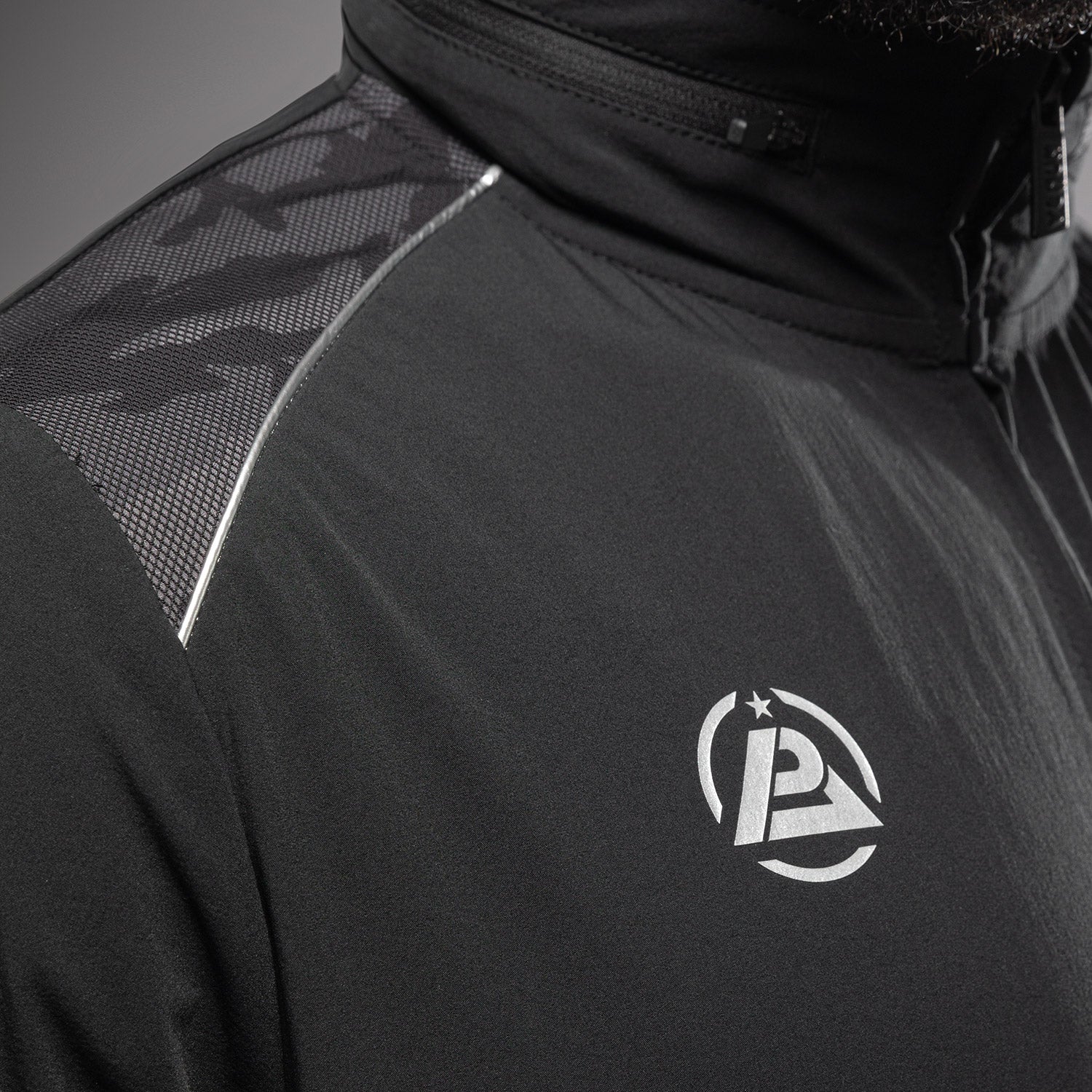 Venum x Polaris Track Jacket - Black/Storm Grey - Image 6
