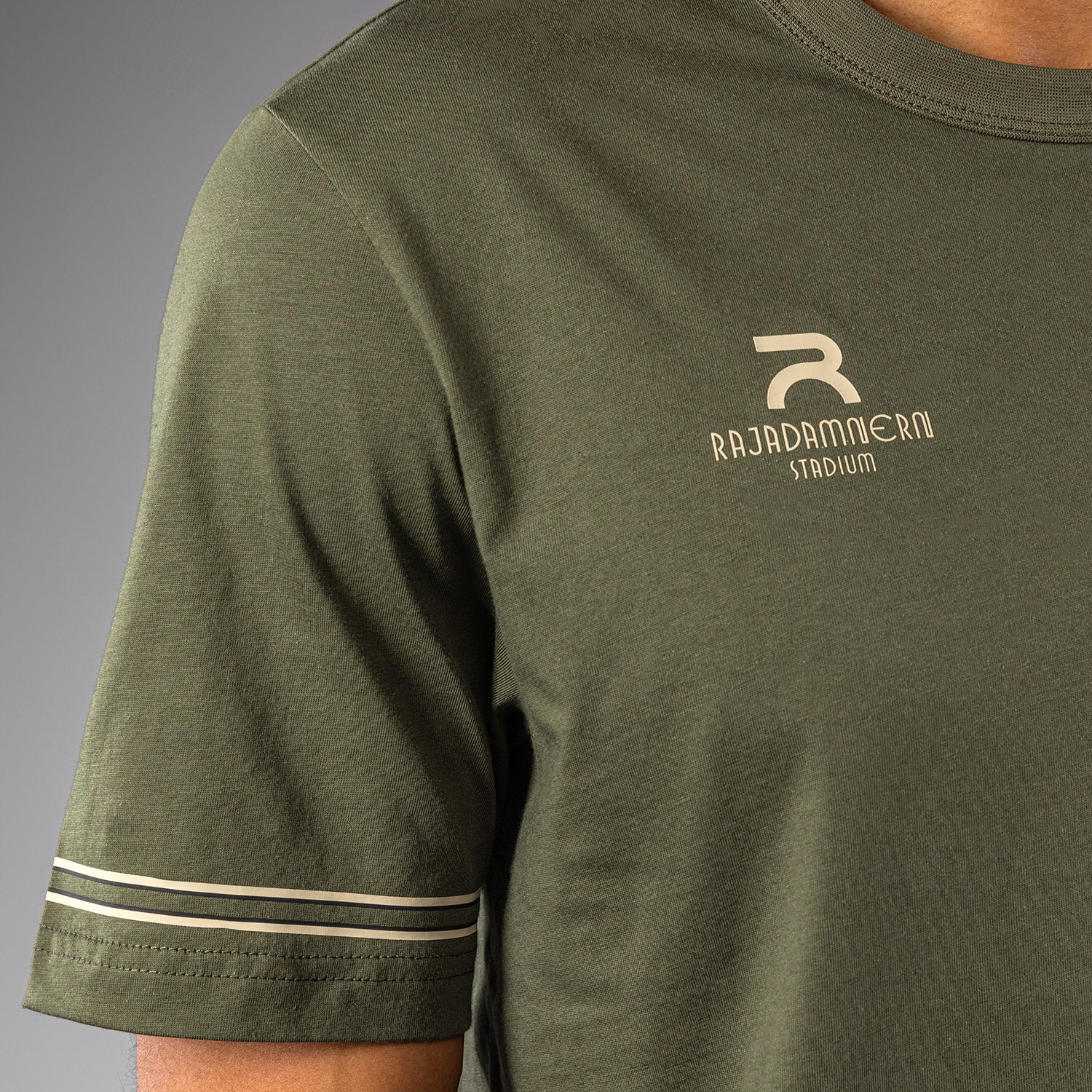 Venum x Rajadamnern T-Shirt - Military Green - Image 6