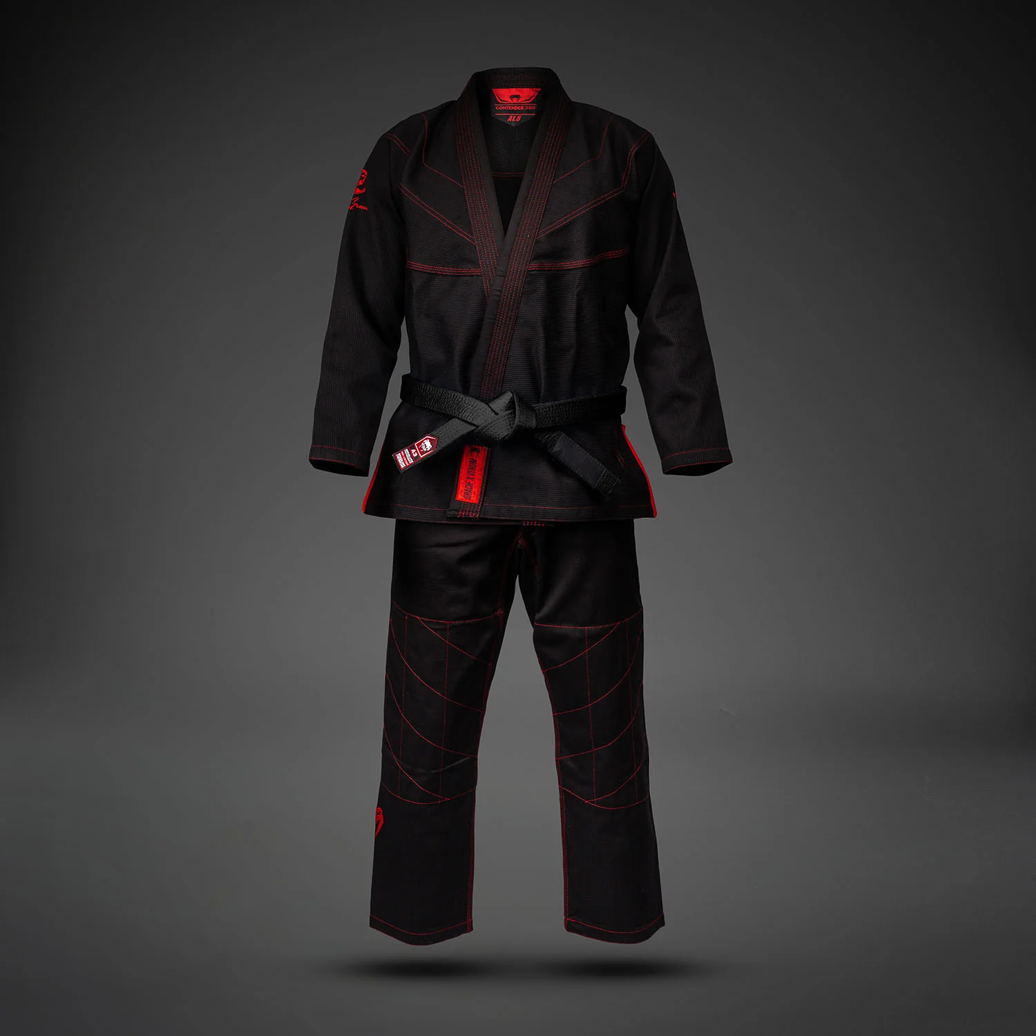 Venum x Roger Gracie Signature BJJ Gi - Black/Red