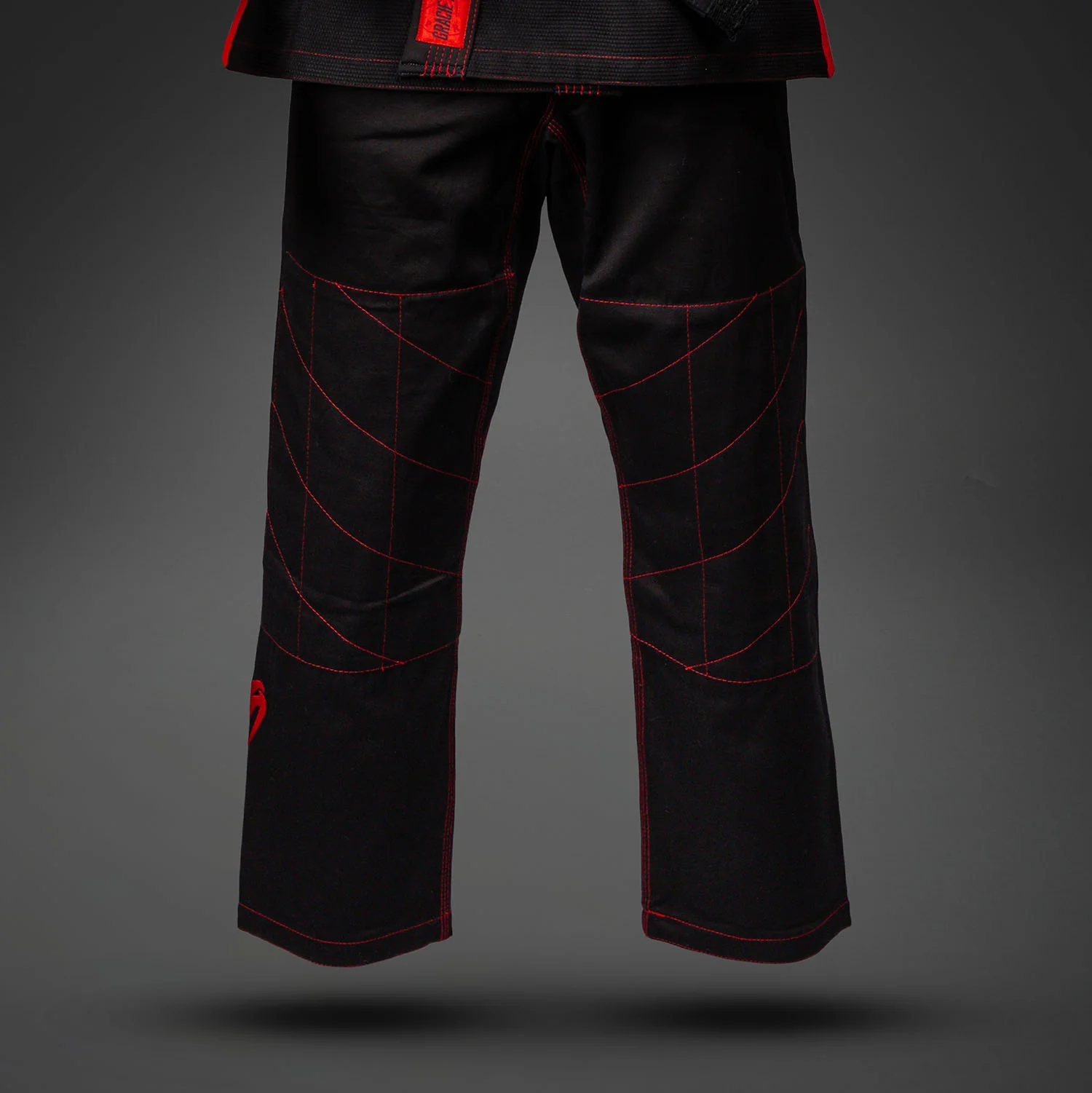 Venum x Roger Gracie Signature BJJ Gi - Black/Red - Image 5