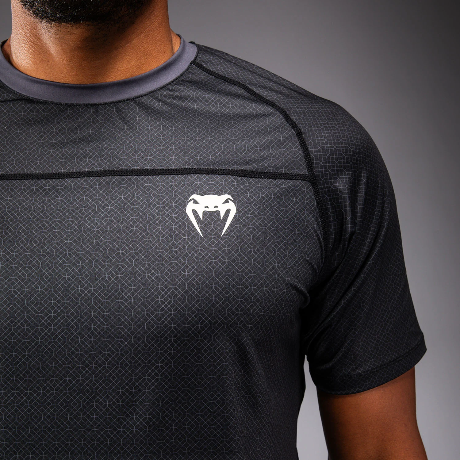 Venum x Roger Gracie Academy Dry Tech T-Shirt - Black - Image 6