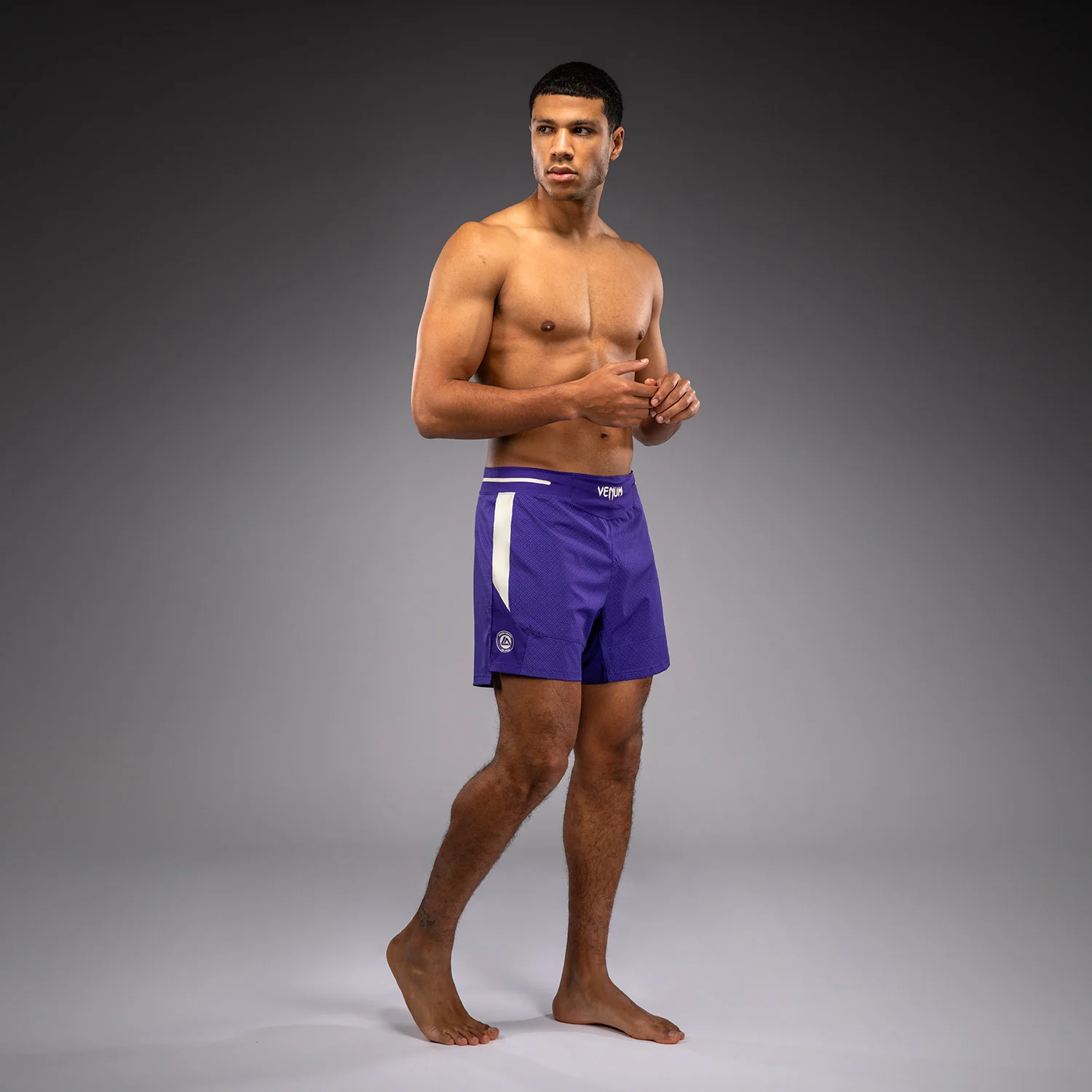 Venum x Roger Gracie Academy Fightshorts - Purple - Image 7