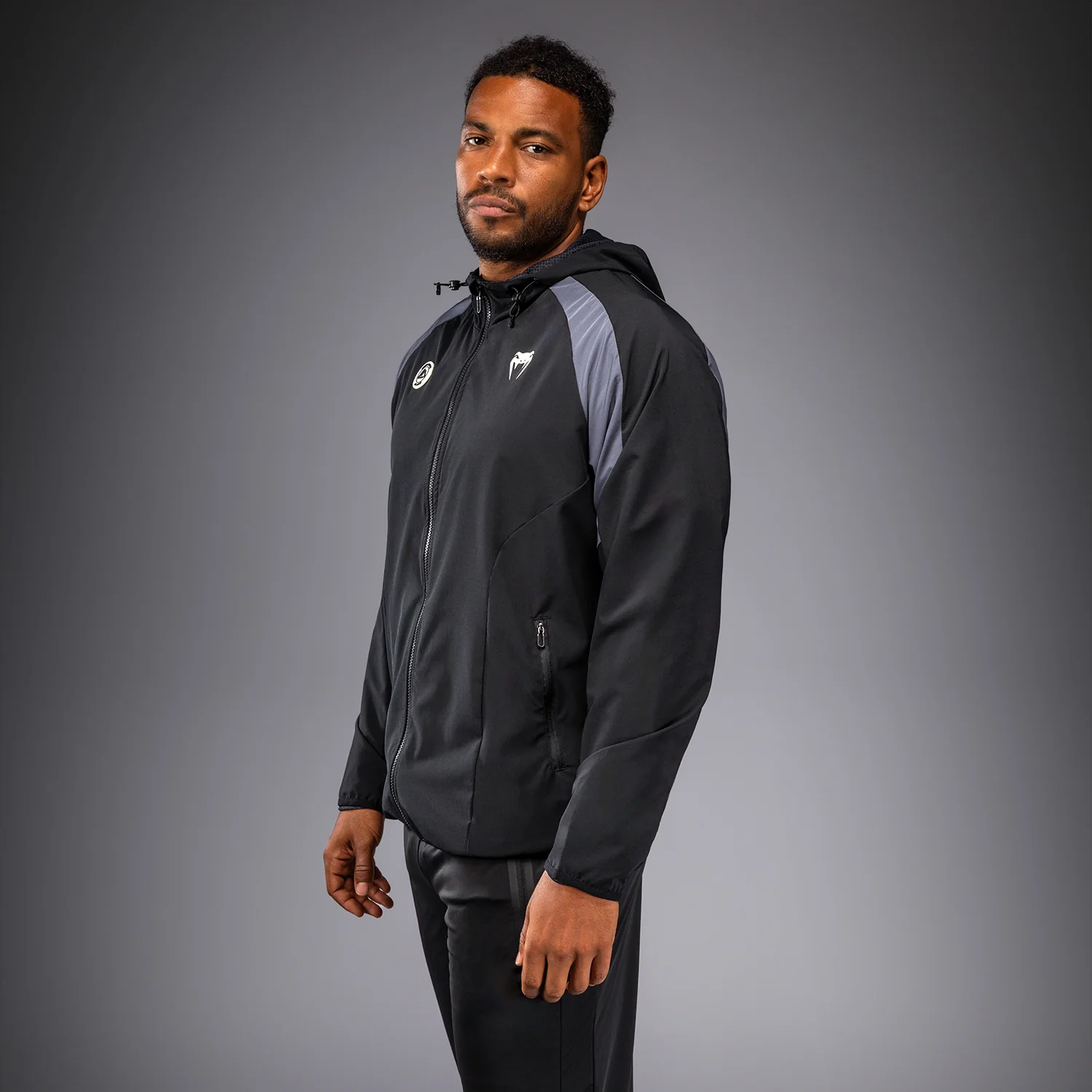 Venum x Roger Gracie Academy Track Jacket - Black - Image 3