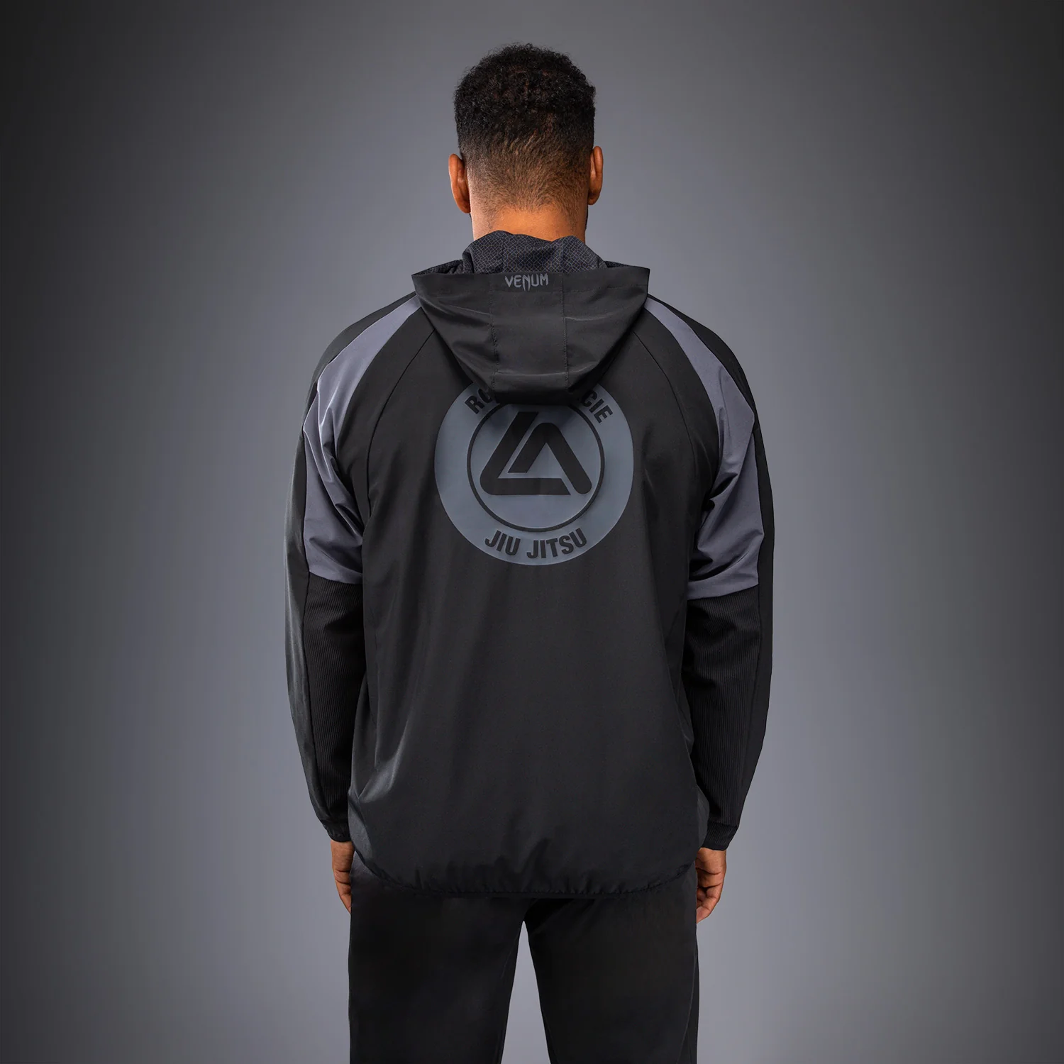 Venum x Roger Gracie Academy Track Jacket - Black - Image 4