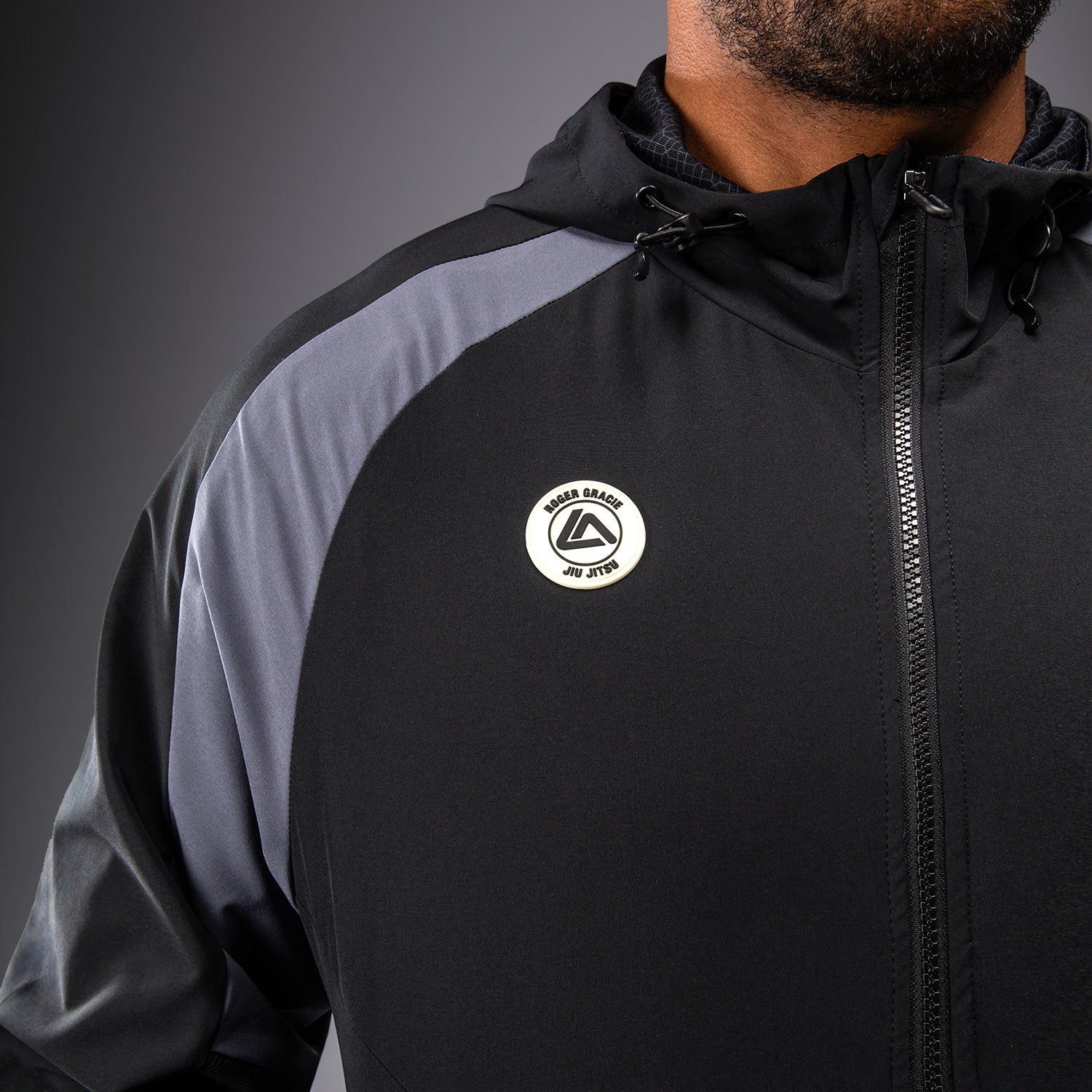 Venum x Roger Gracie Academy Track Jacket - Black - Image 9