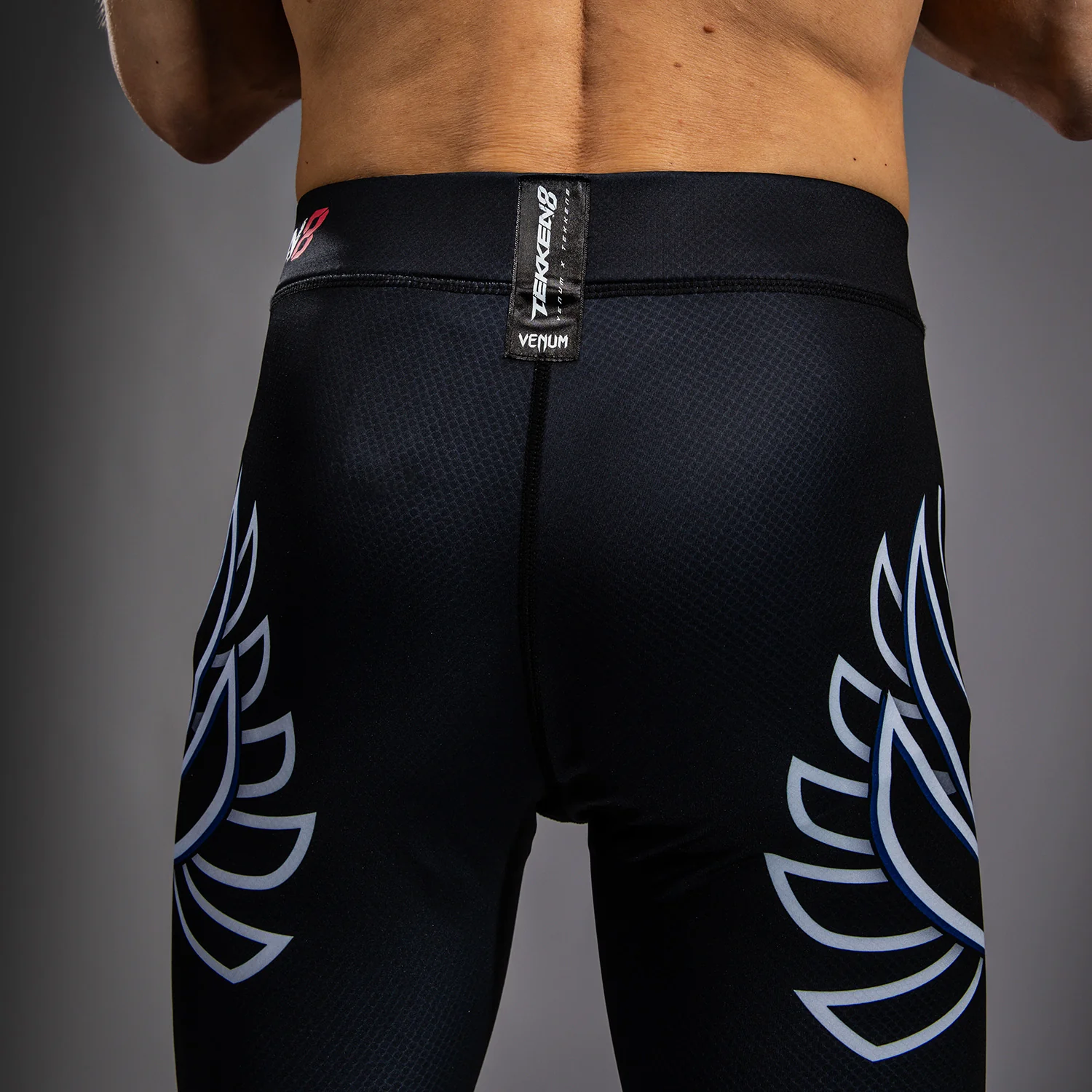 Venum x TEKKEN 8 - Jin Kazama Spats - Blue/Black/White - Image 7