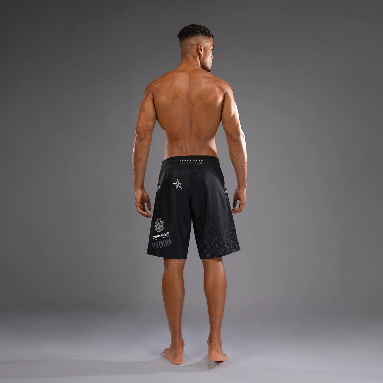 Venum x TEKKEN 8 - Paul Phoenix Fight Shorts - Black - Image 5
