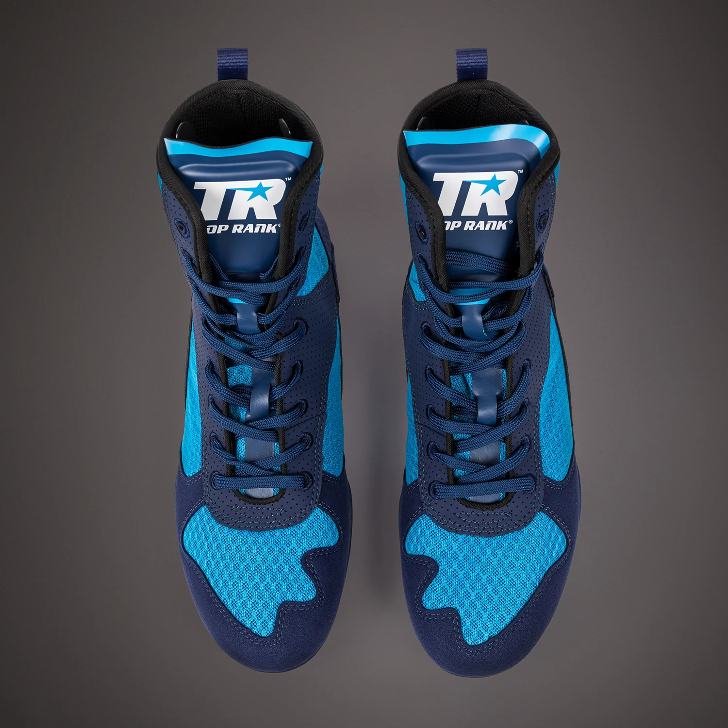 Venum x Top Rank Original Boxing Shoes - Royal Blue - Image 8