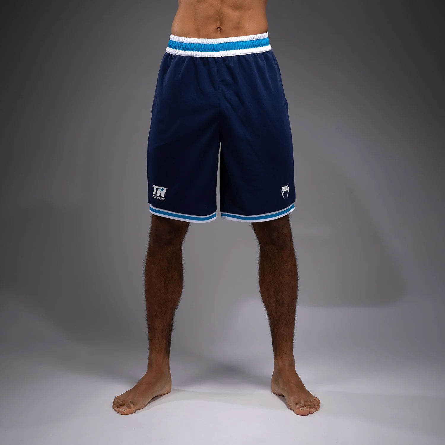 Venum x Top Rank Original Men's Basketball Shorts - Navy Blue