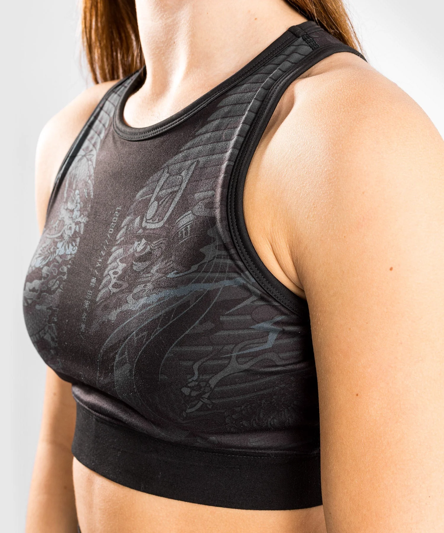 Venum YKZ21 Sport Bra – Black/Black - Image 8
