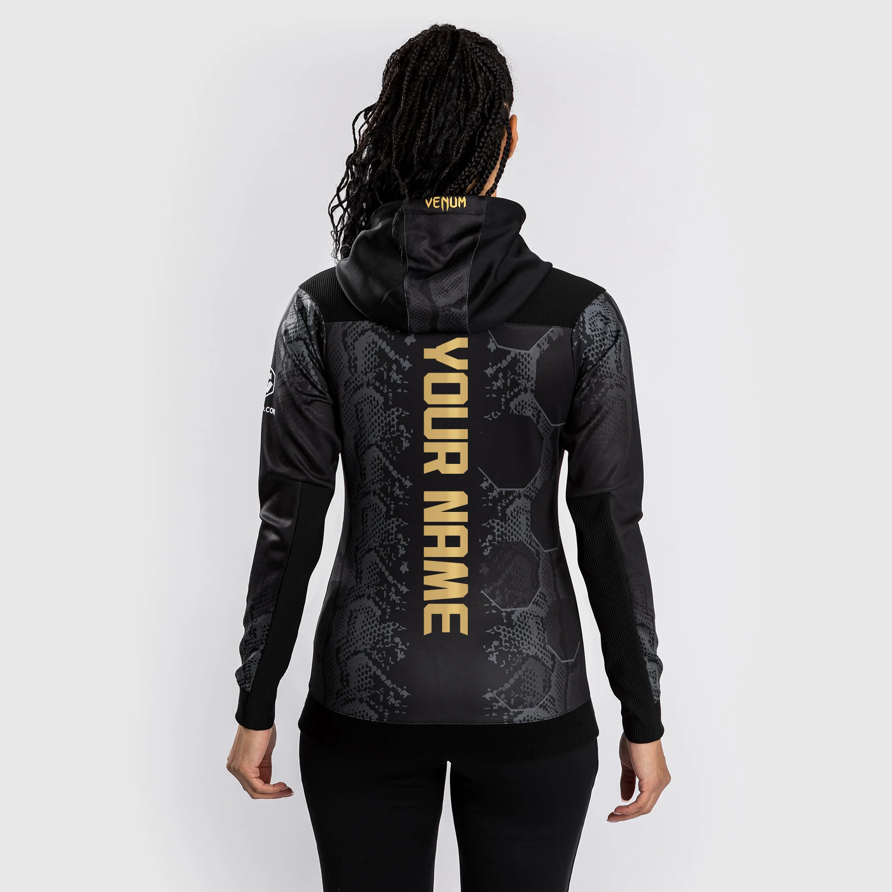 UFC Adrenaline by Venum Personalized Authentic Fight Night  Women’s Walkout Hoodie - Champion