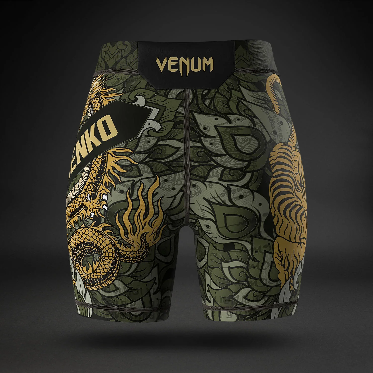 Women’s UFC Unrivaled by Venum Green Valentina Shevchenko Vale Tudo Short - Image 4