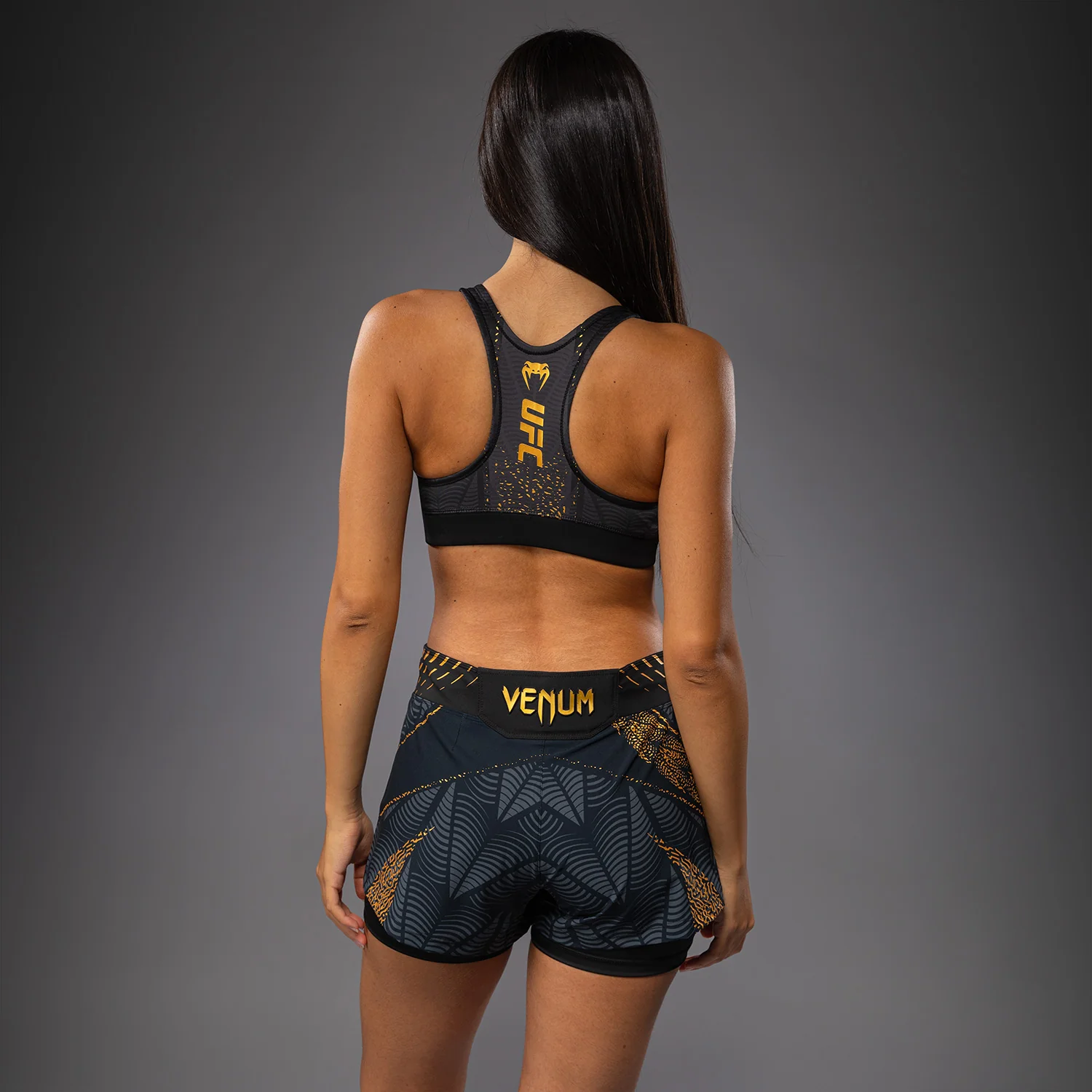 Women's UFC Zenith by Venum Champion Authentic Fight Night Sports Bra - Image 4