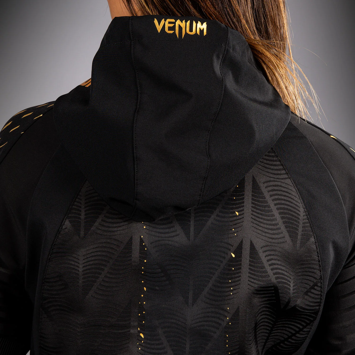 Women's UFC Zenith by Venum Champion Authentic Fight Night Walkout Hoodie - Image 8