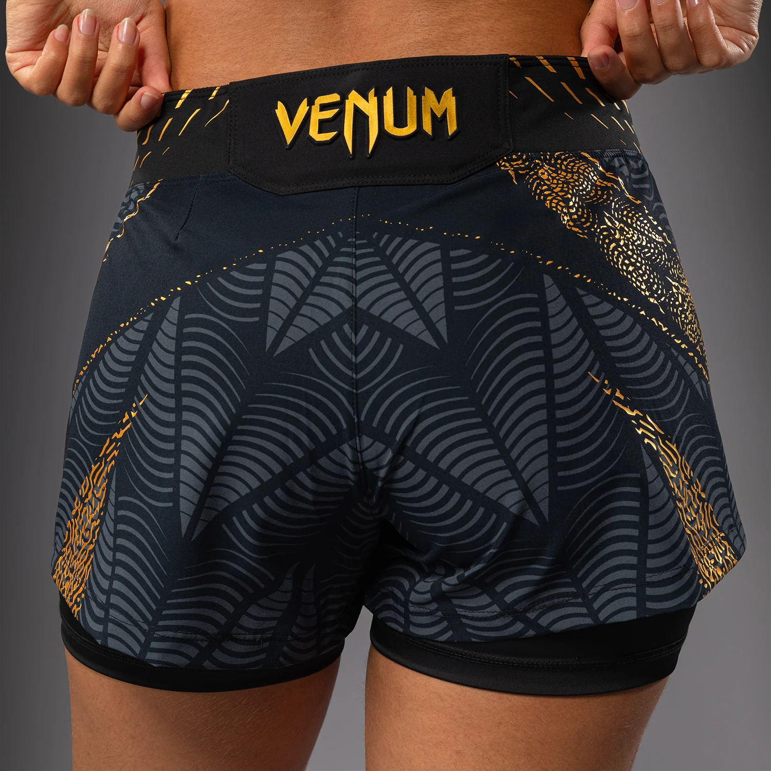 Women's UFC Zenith by Venum Champion Authentic Short Fit Fight Short Personalized - Image 8