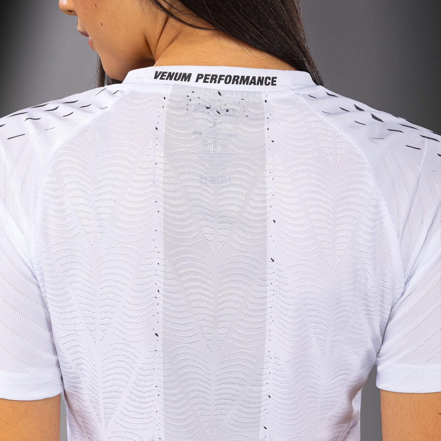 Women's UFC Zenith by Venum White Authentic Fight Night Walkout Jersey Personalized - Image 6