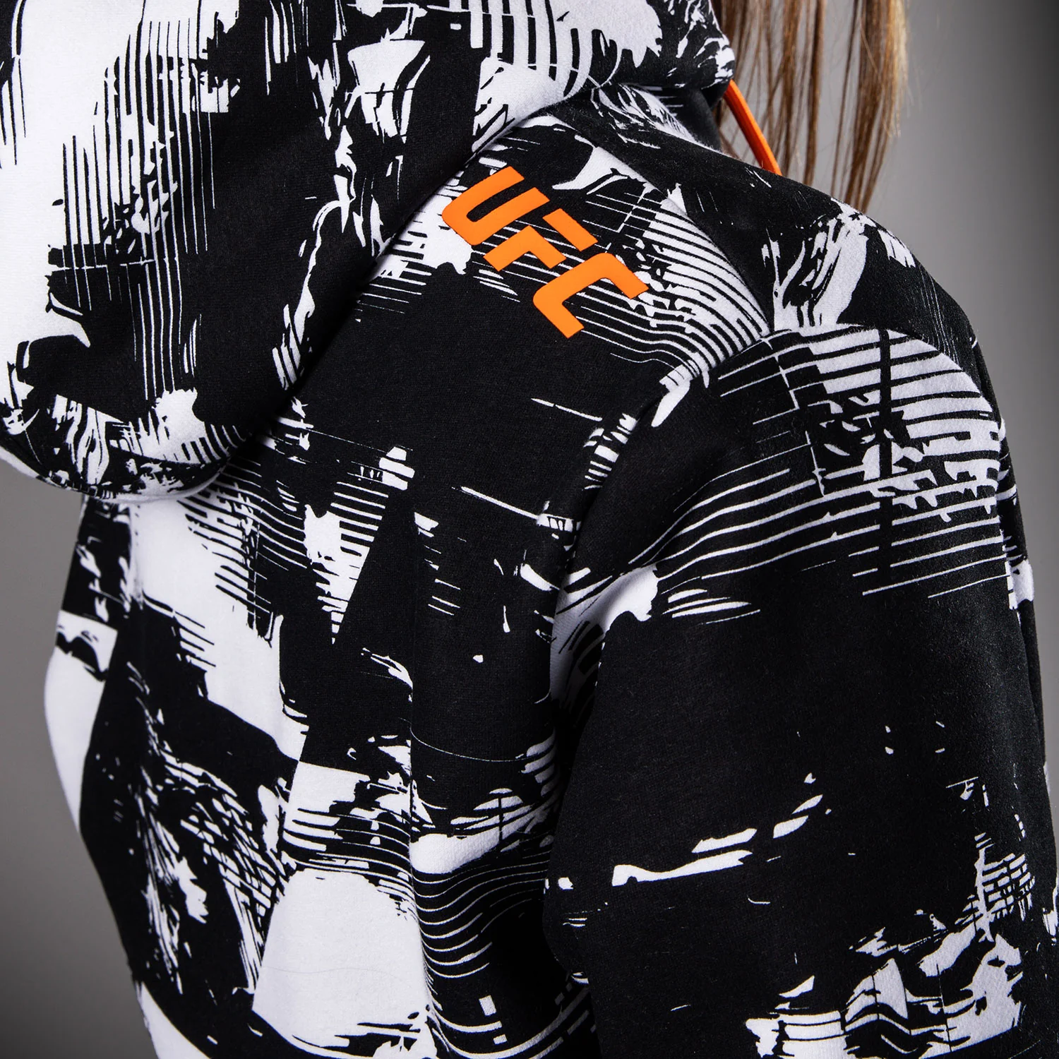 Women's UFC Zenith by Venum White Authentic Fight Week Pullover Hoodie - Image 6